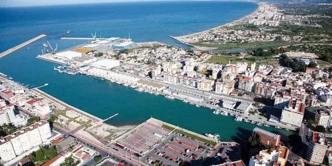 Bird's eye view in Hugo Beach Hotel & Apartments Bird's eye view in Hugo Beach Hotel & Apartments