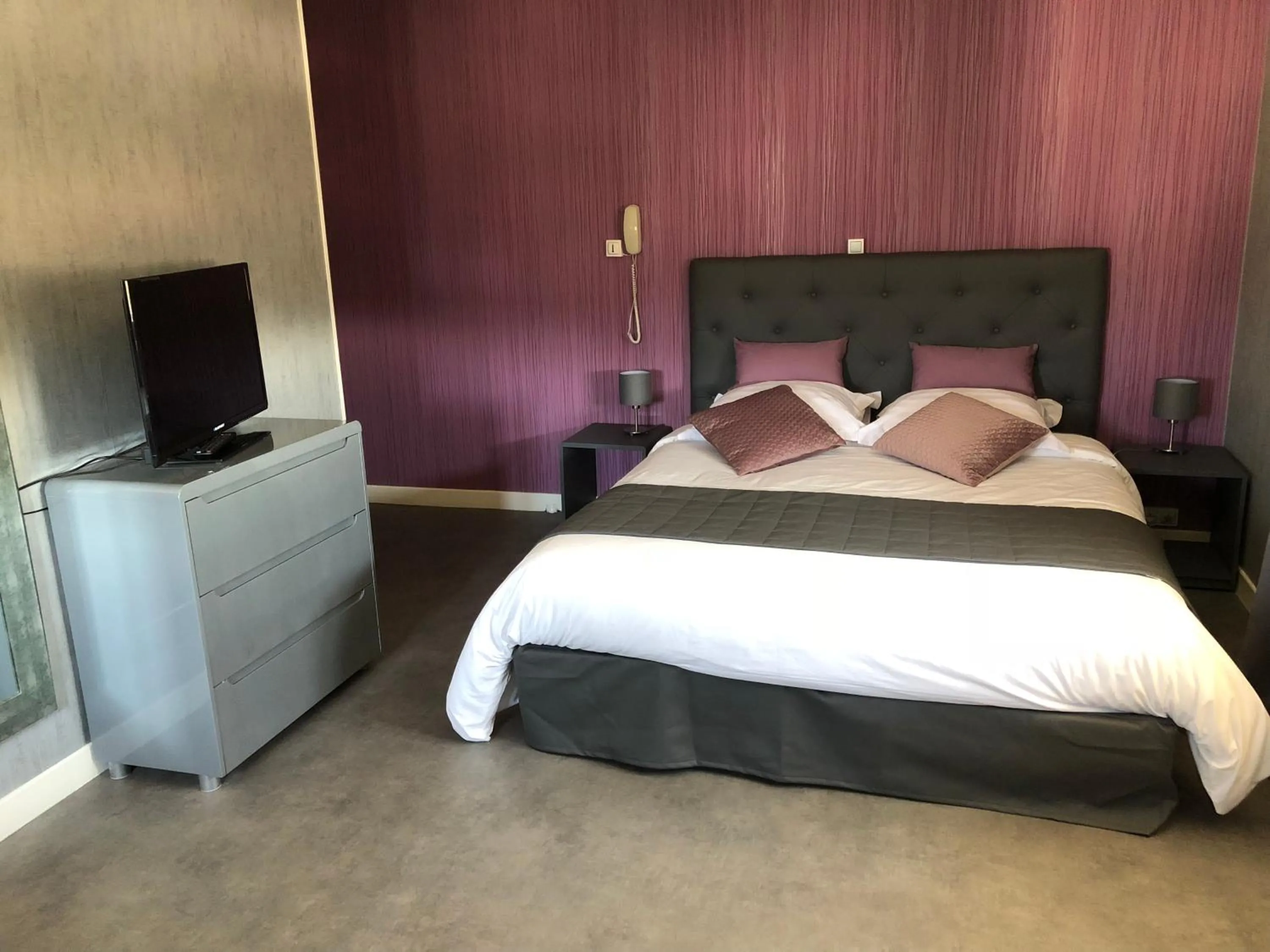 Photo of the whole room, Bed in Hotel Alpes Cevennes