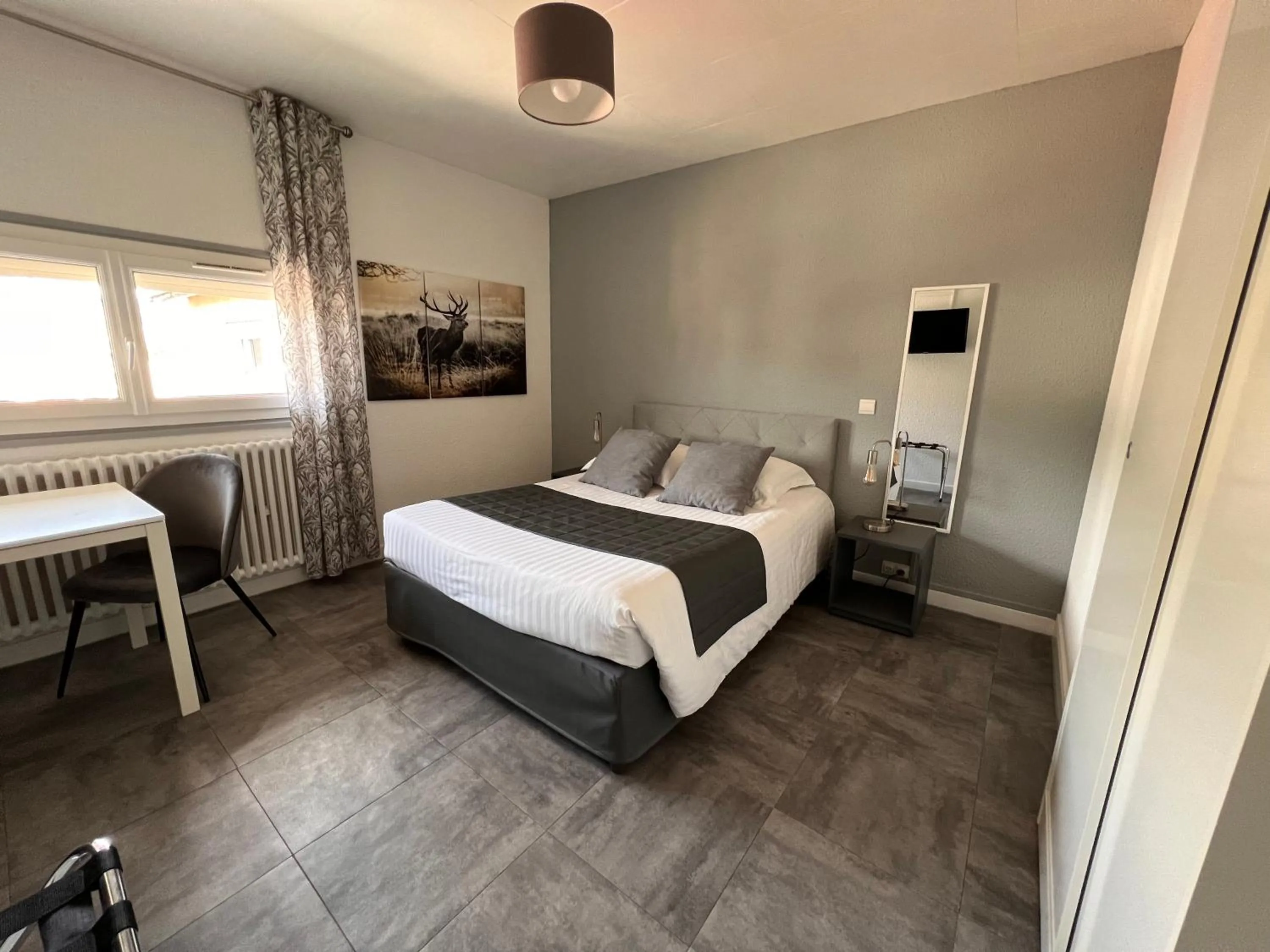 Photo of the whole room, Bed in Hotel Alpes Cevennes