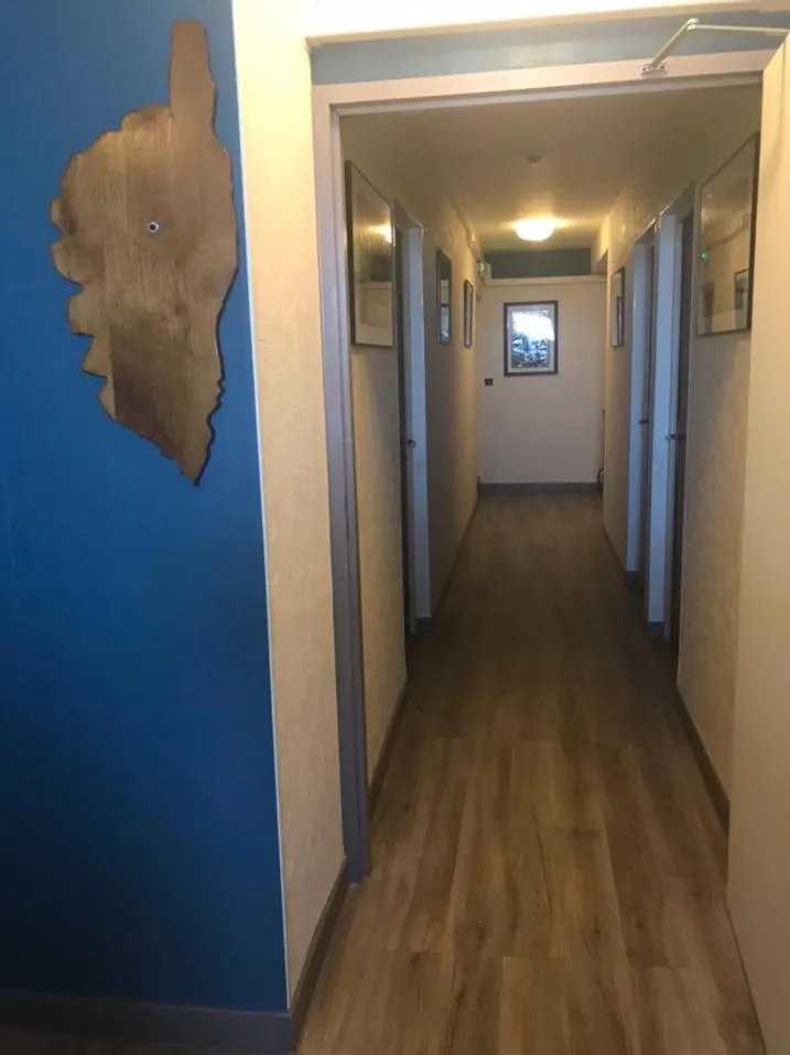 Decorative detail in Hotel Alpes Cevennes