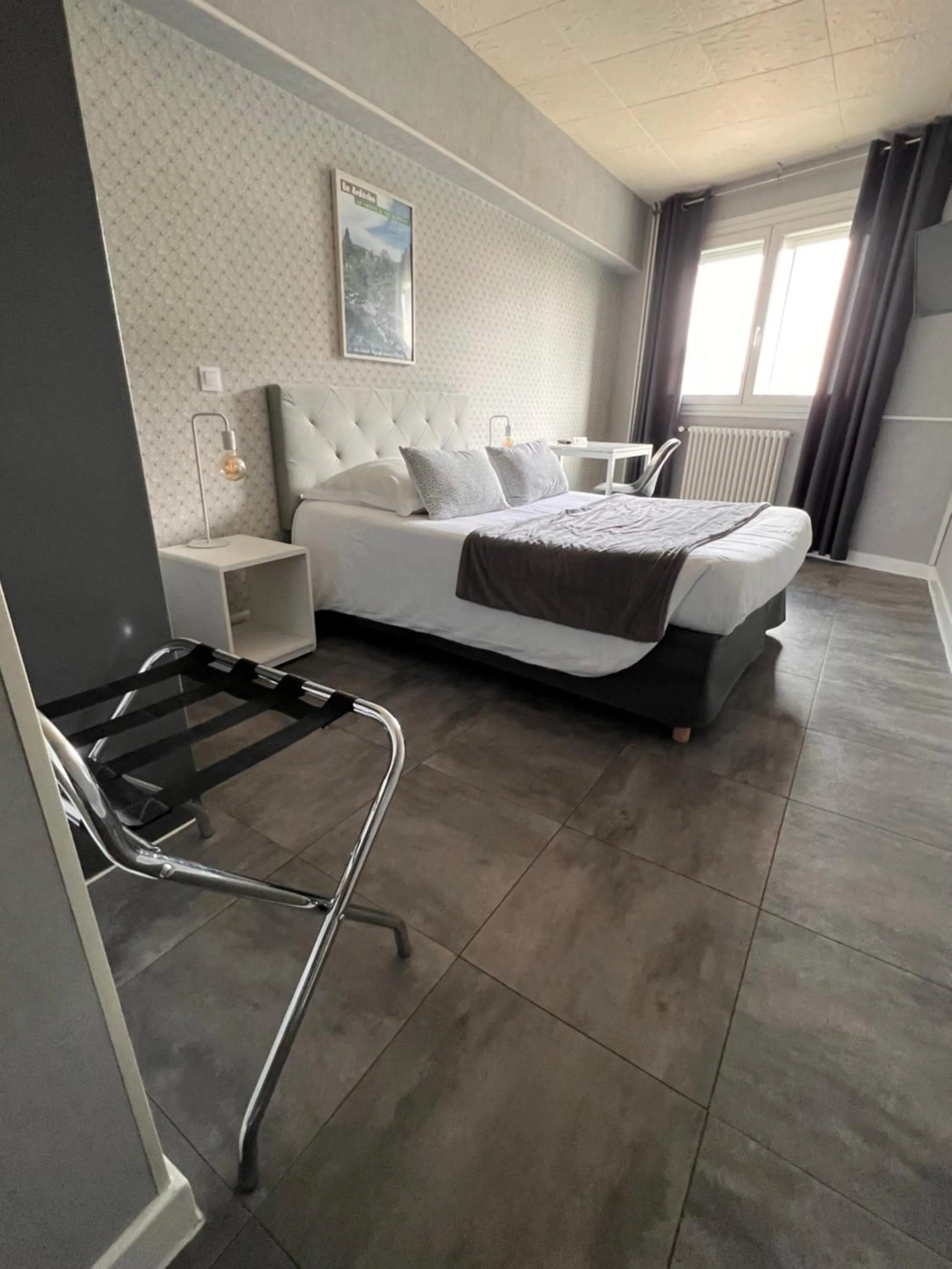 Photo of the whole room, Bed in Hotel Alpes Cevennes