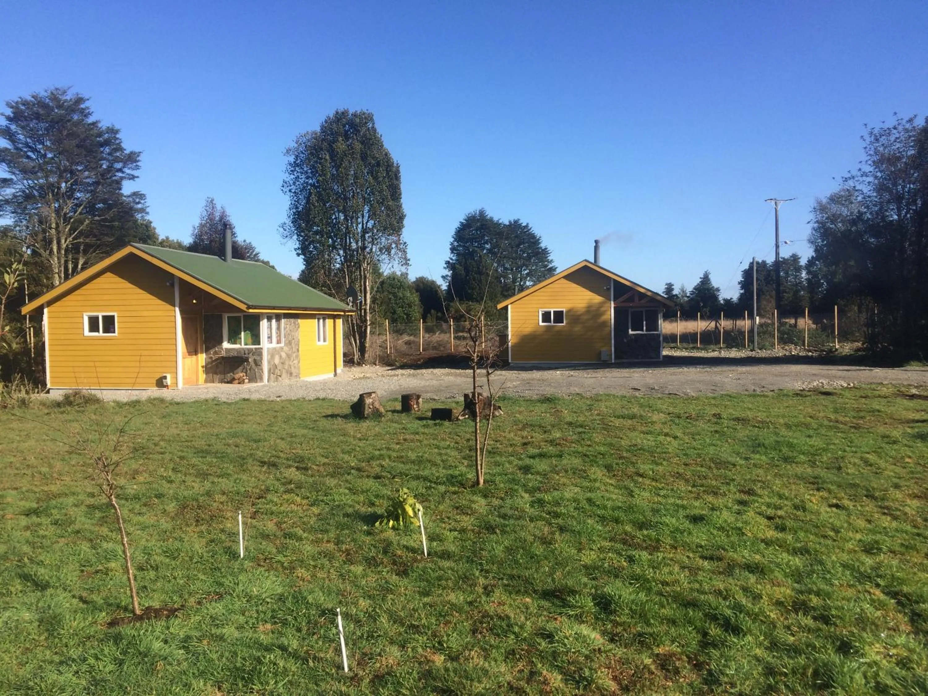 Garden view in Turismo Montaña Puerto Varas