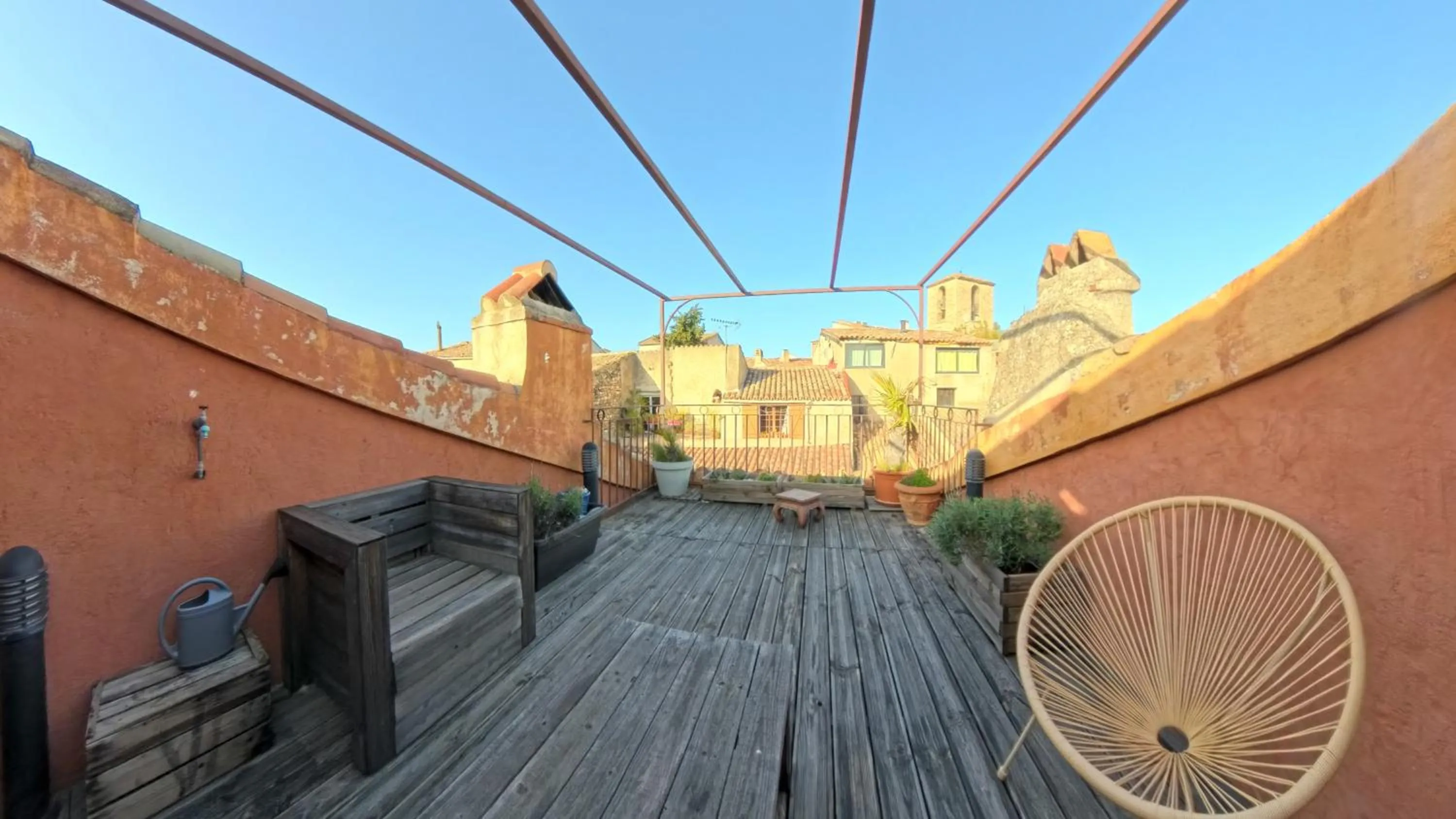 Balcony/Terrace in Le 47 - Rentals in South of France
