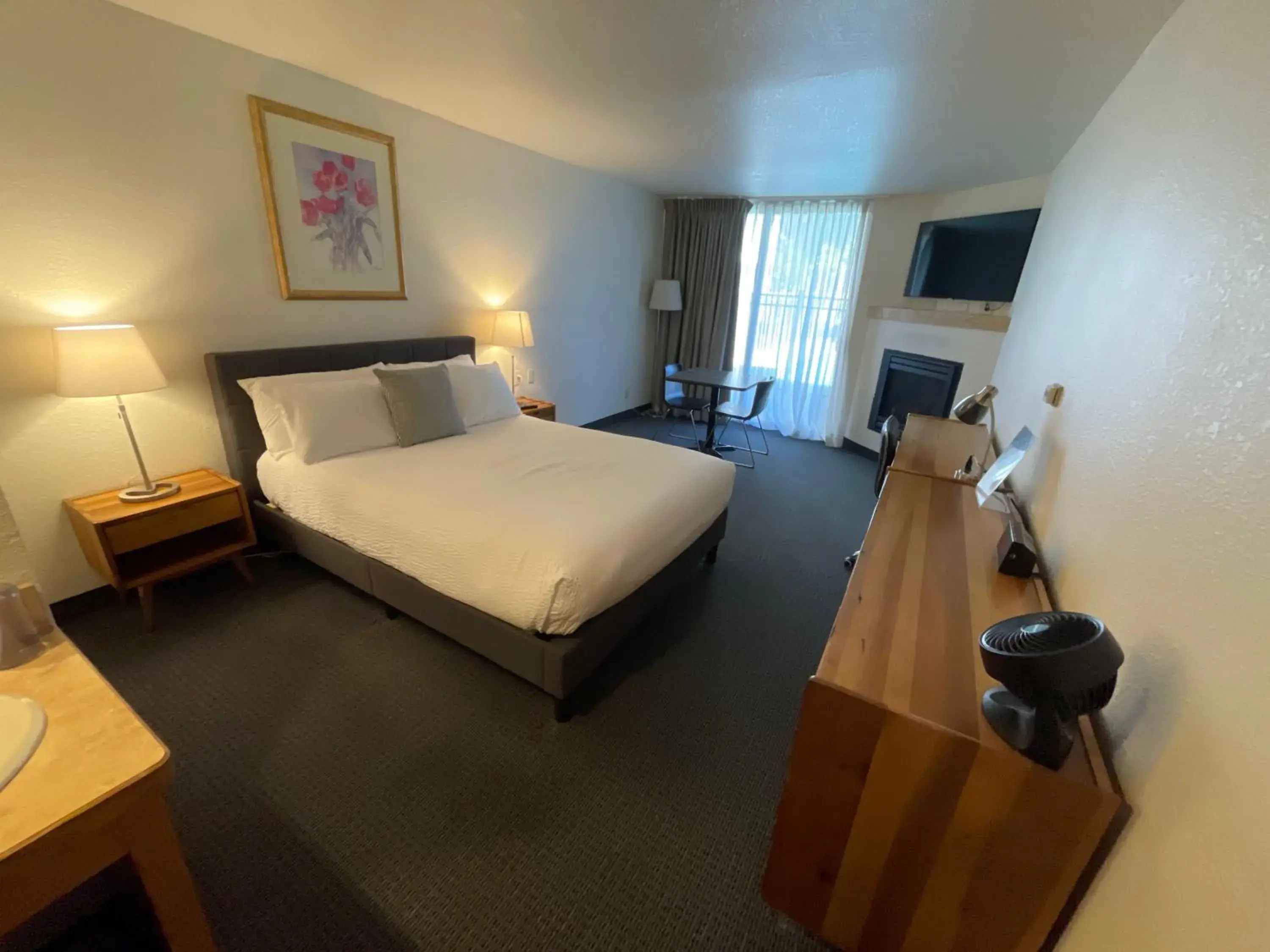 Bed in Firelite Lodge Bed in Firelite Lodge