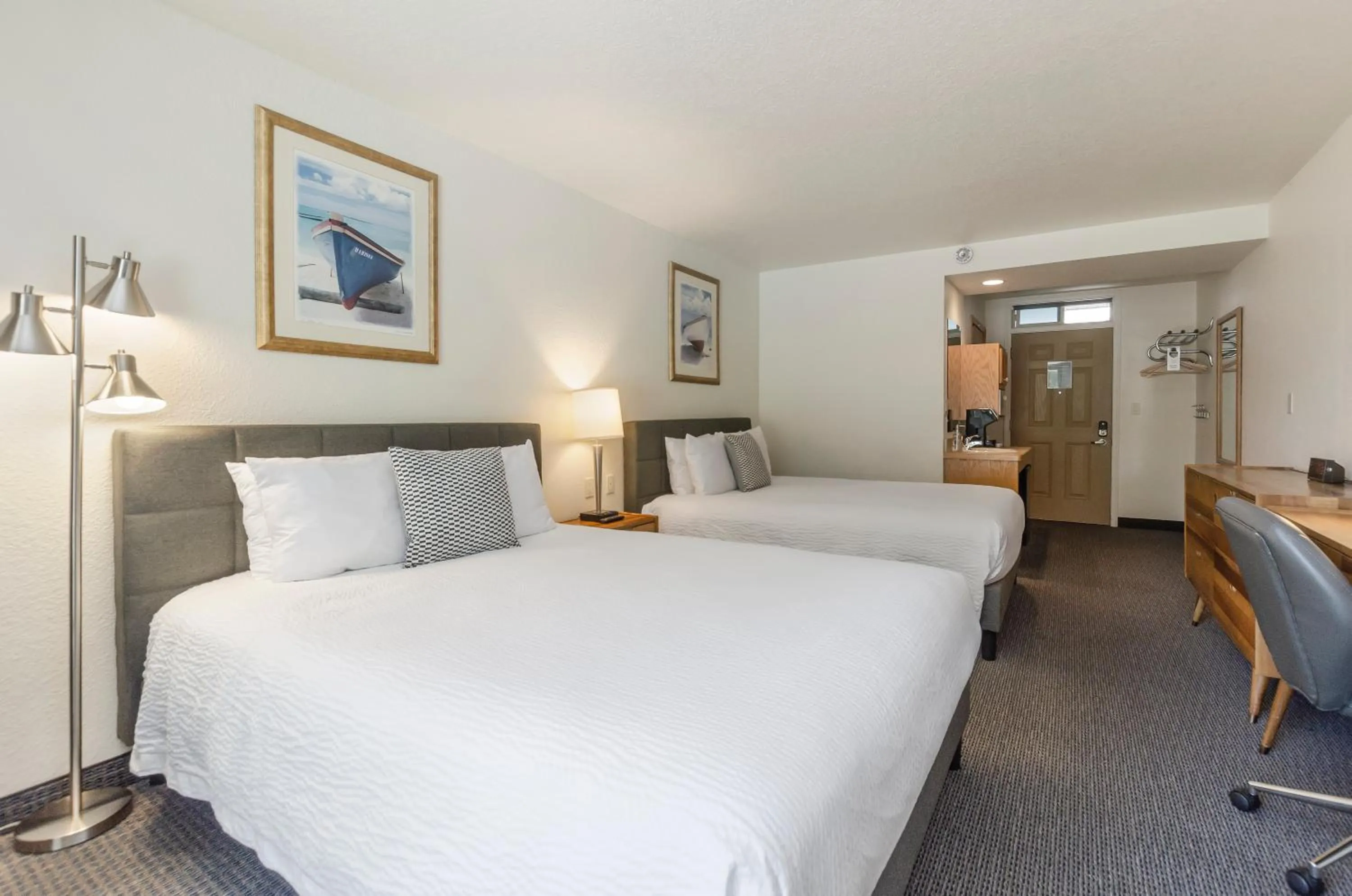 Bed in Firelite Lodge