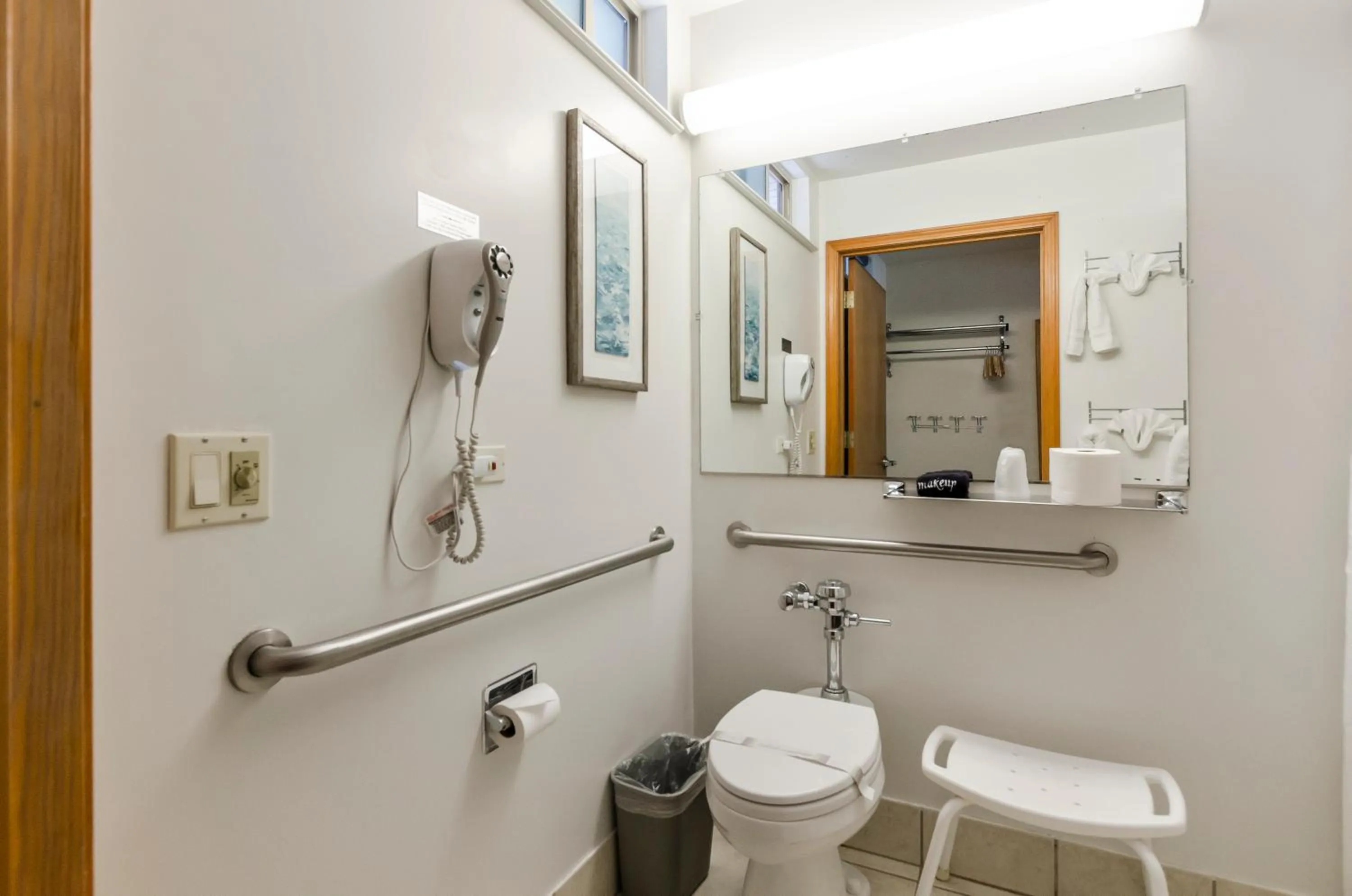 Shower in Firelite Lodge