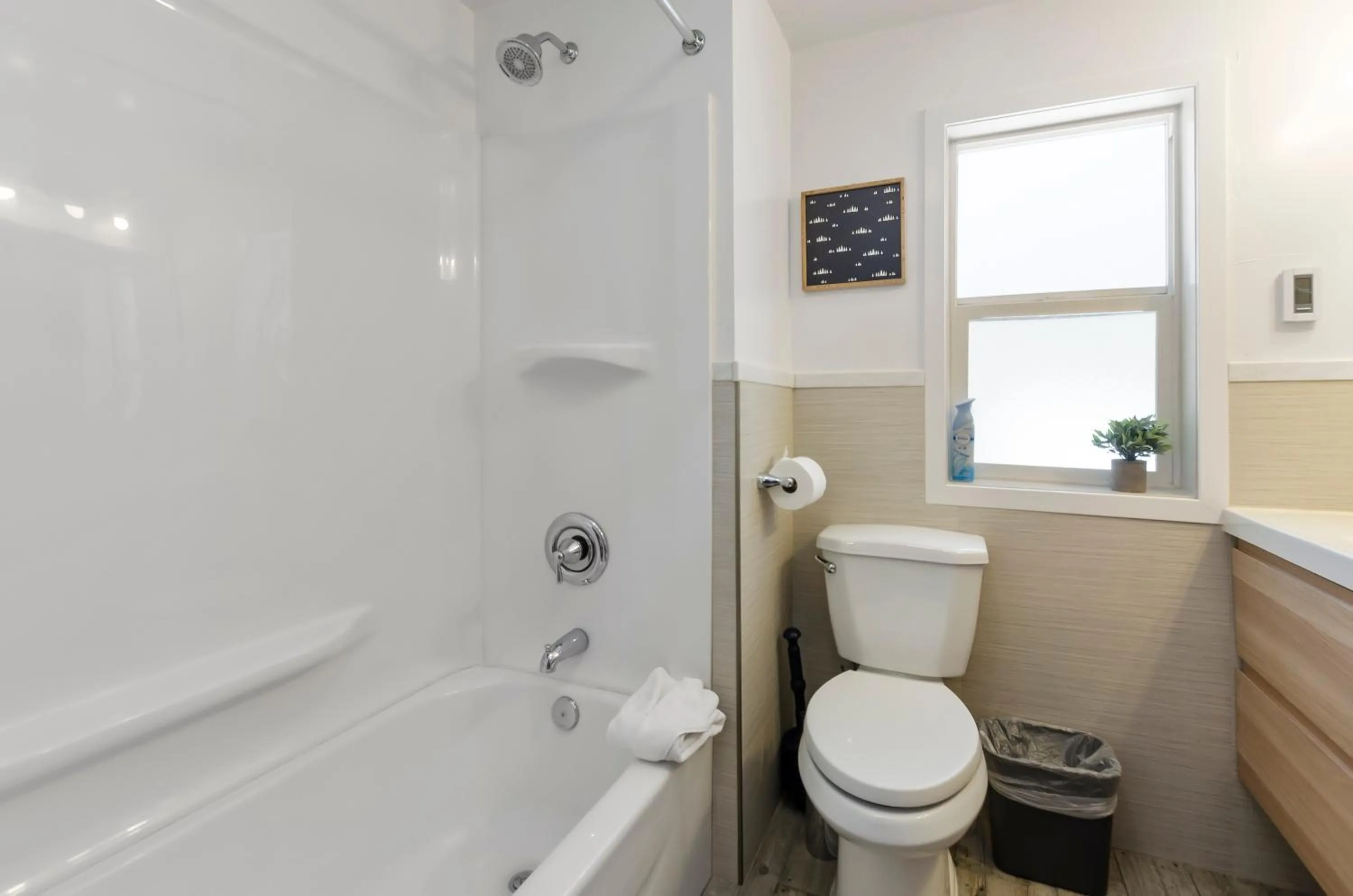 Shower in Firelite Lodge