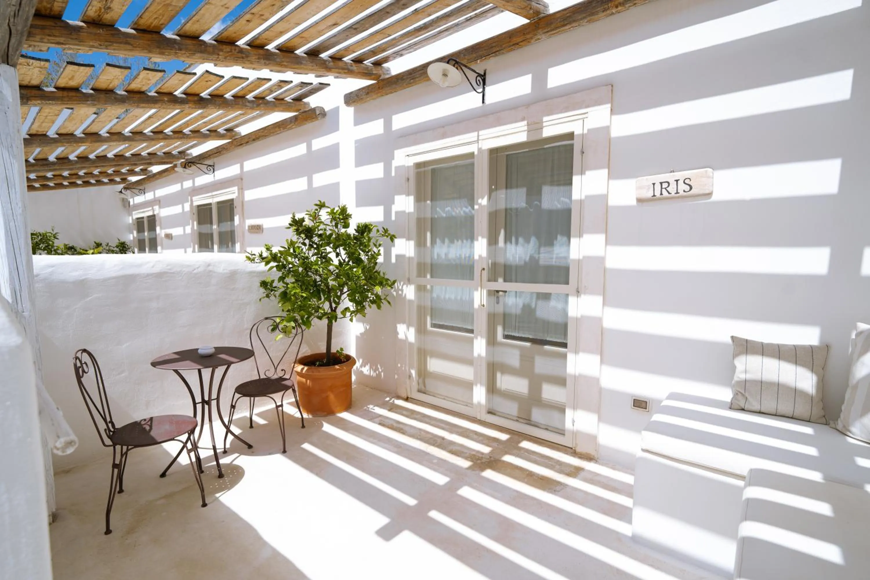 Patio in Masseria San Michele