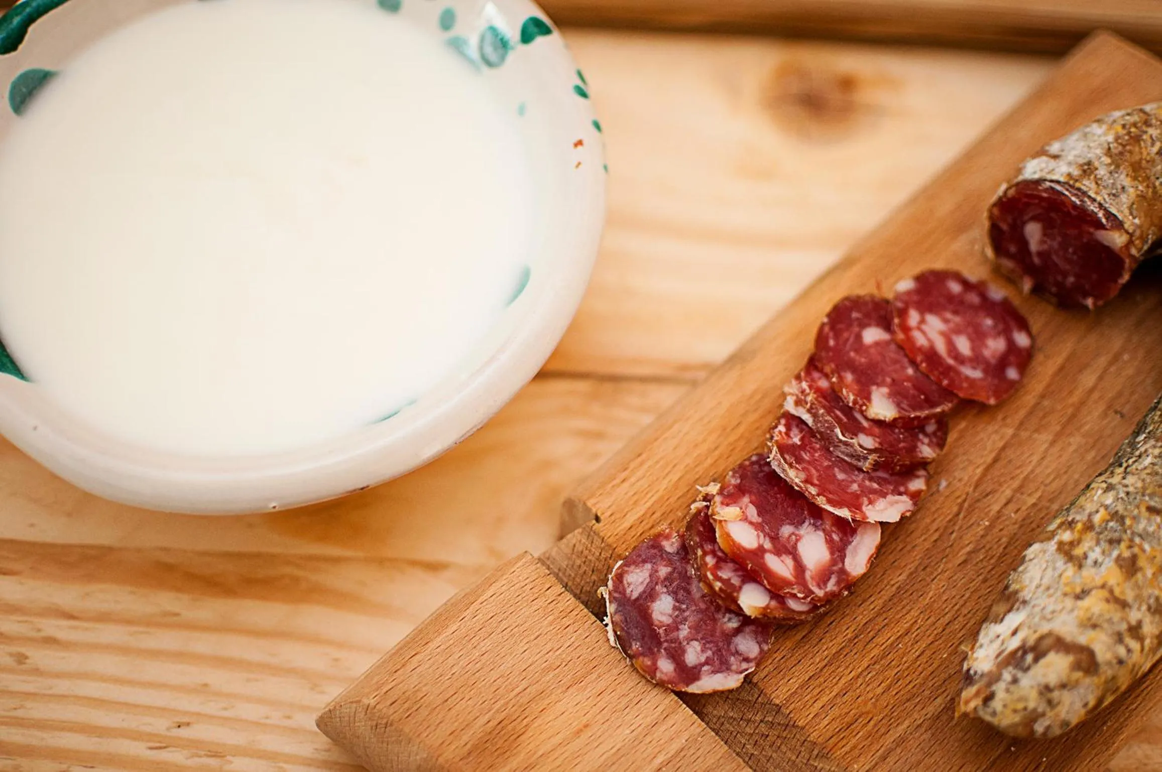 Buffet breakfast in Masseria San Michele