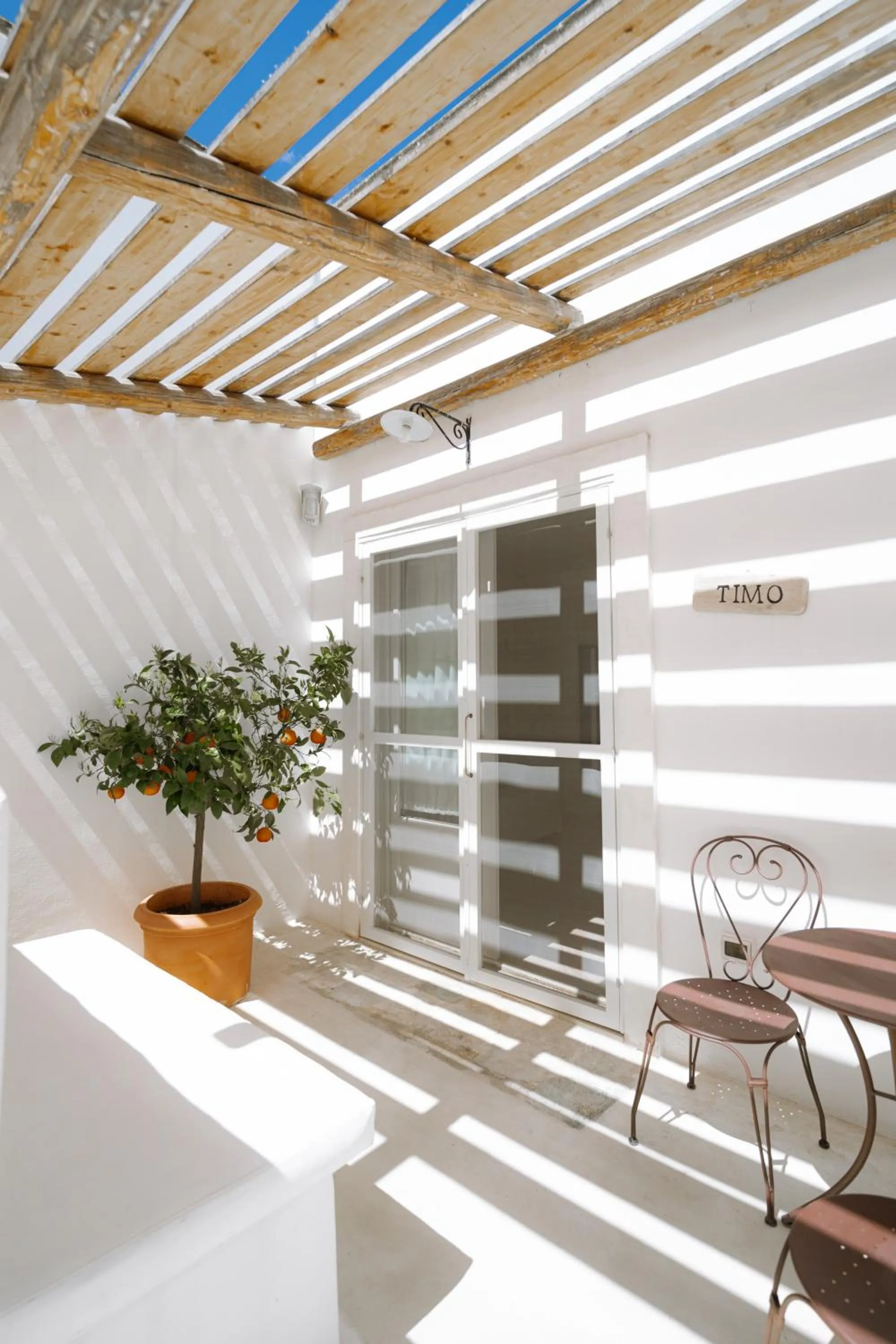 Patio in Masseria San Michele