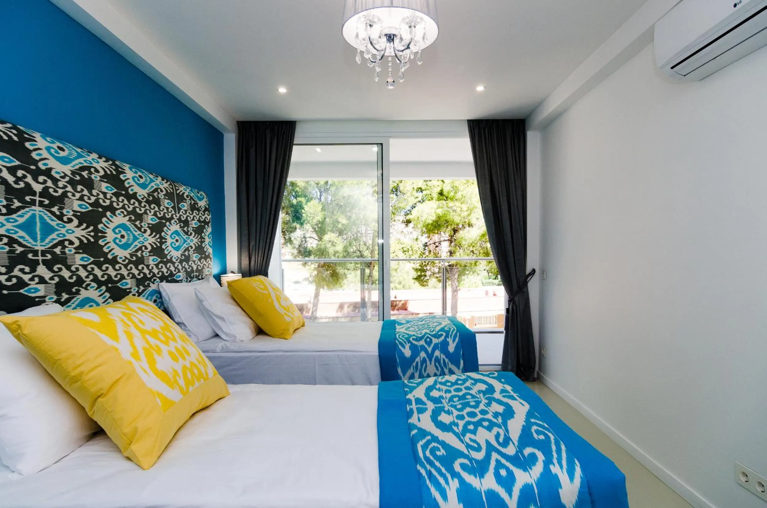 Bedroom, Bed in Apartamentos Sofia