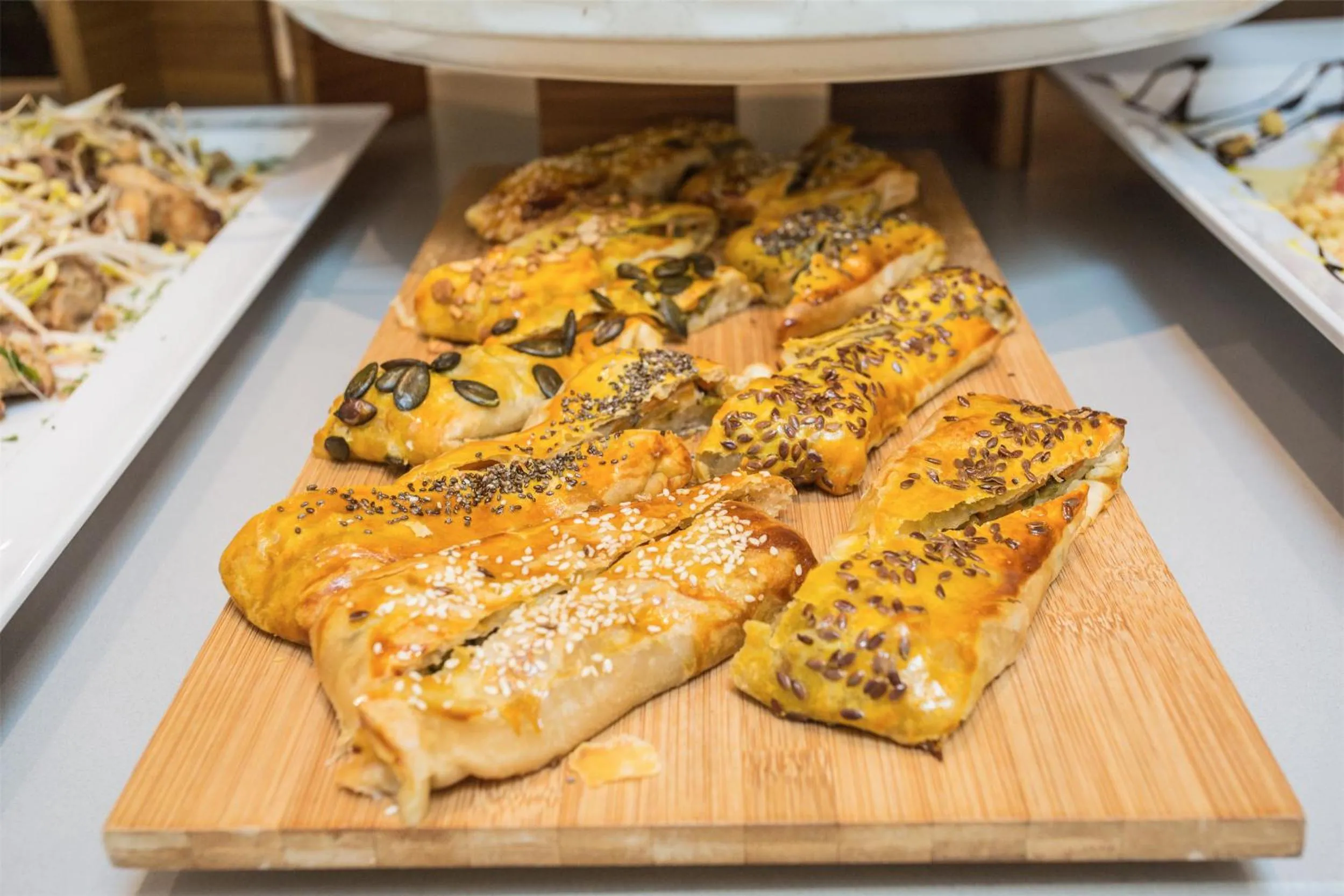 Buffet breakfast in Hotel Europa Monetti