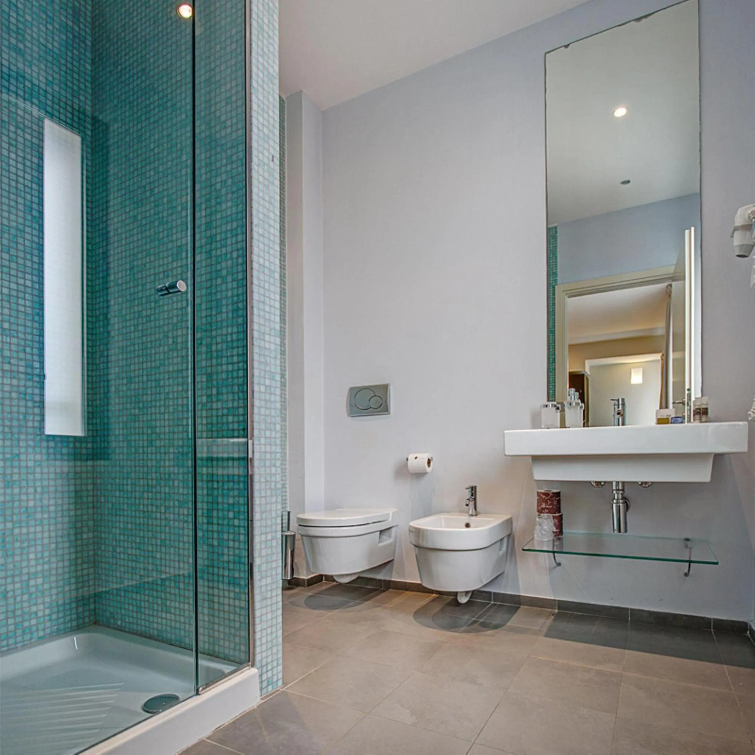 Bathroom in Hotel Europa Monetti