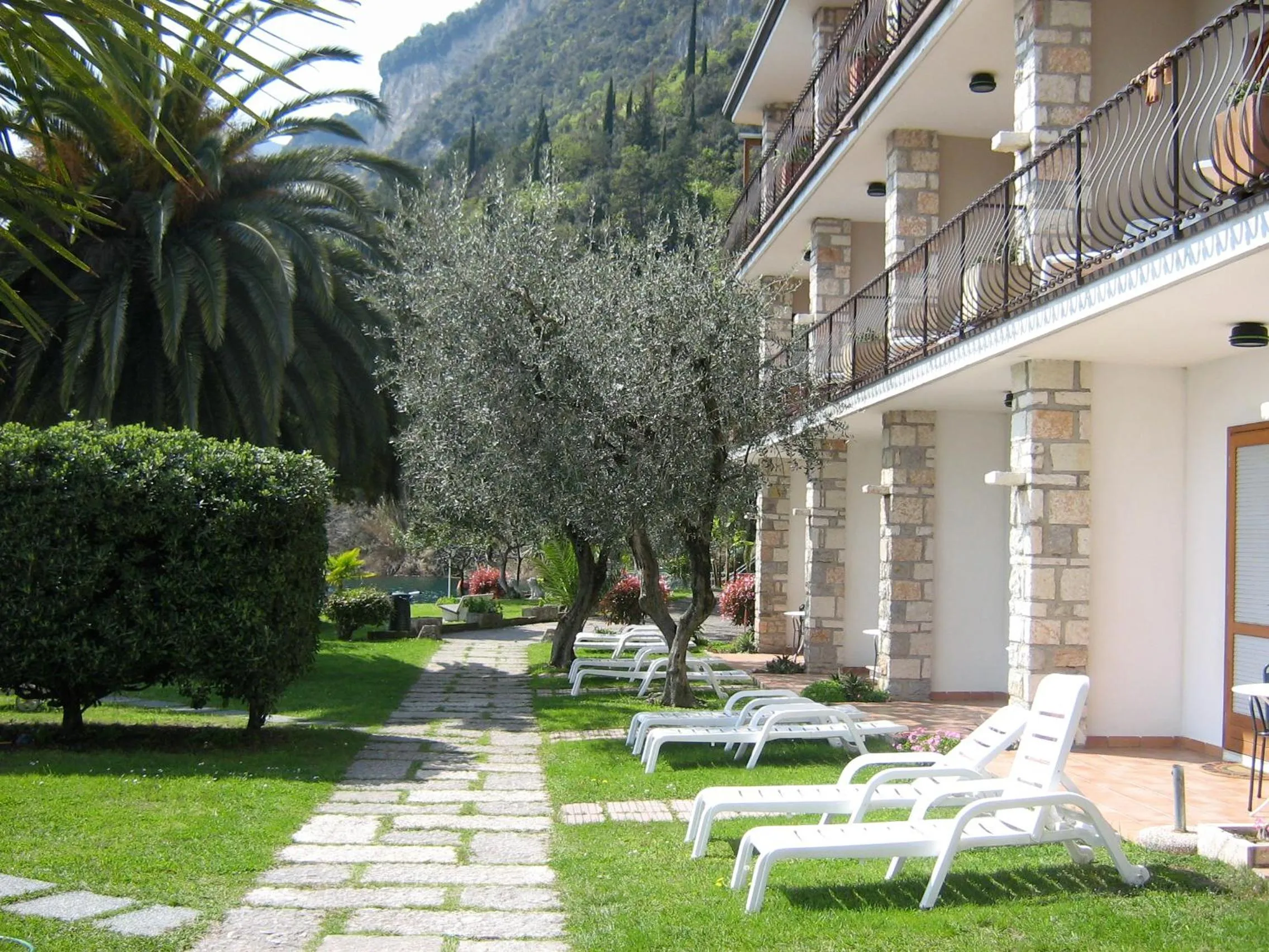 Garden view in Hotel Forbisicle