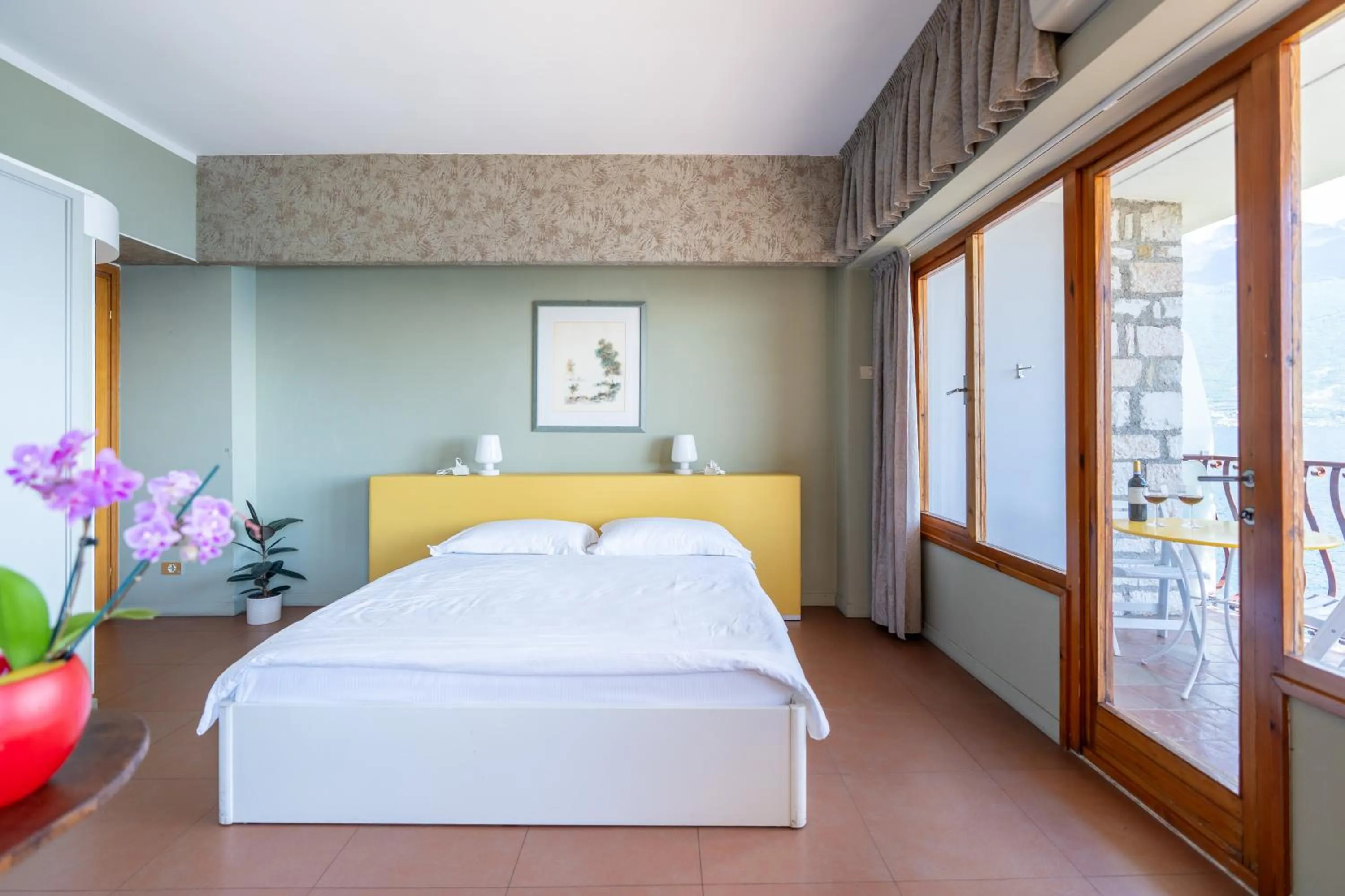 Bed in Hotel Forbisicle