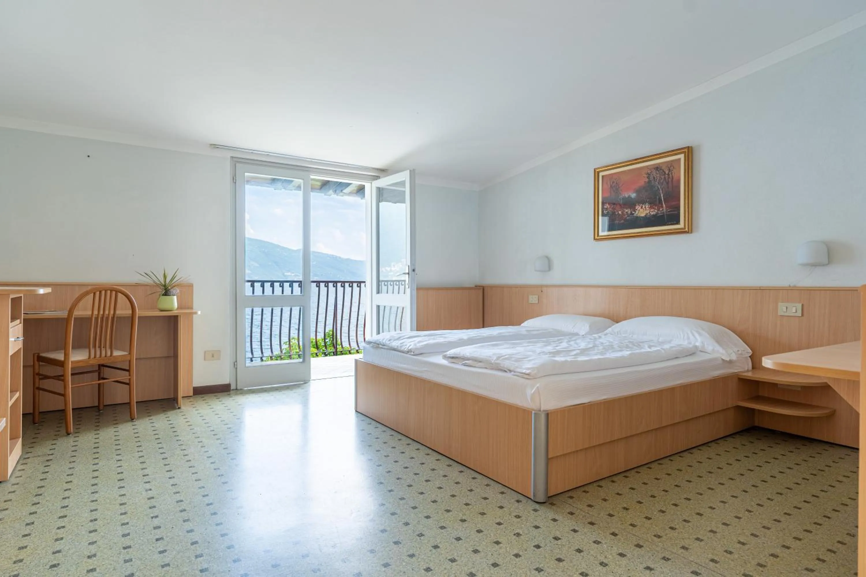 Bed in Hotel Forbisicle