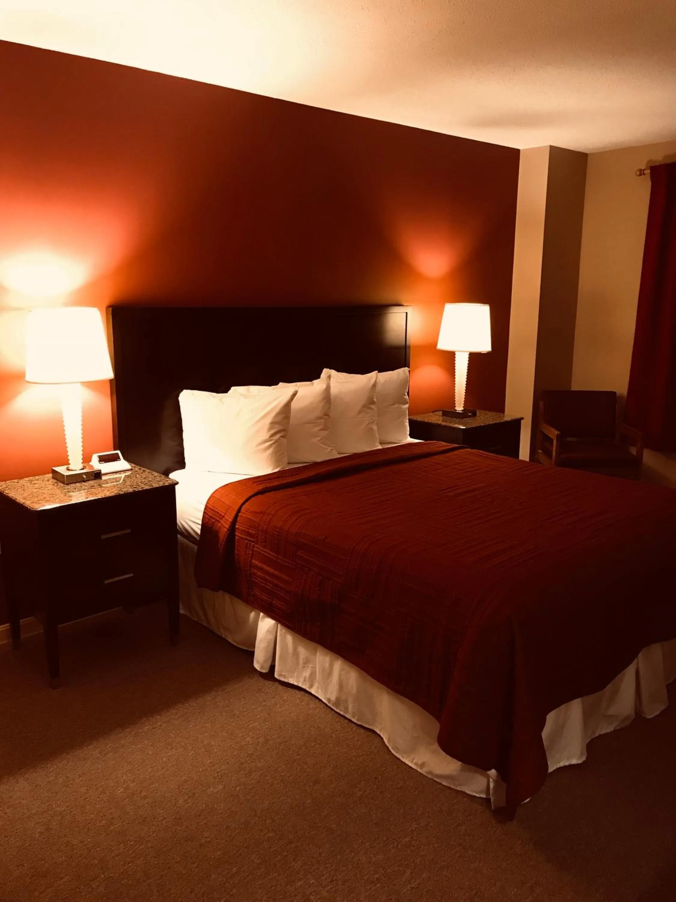 Bed in Hotel Terrace