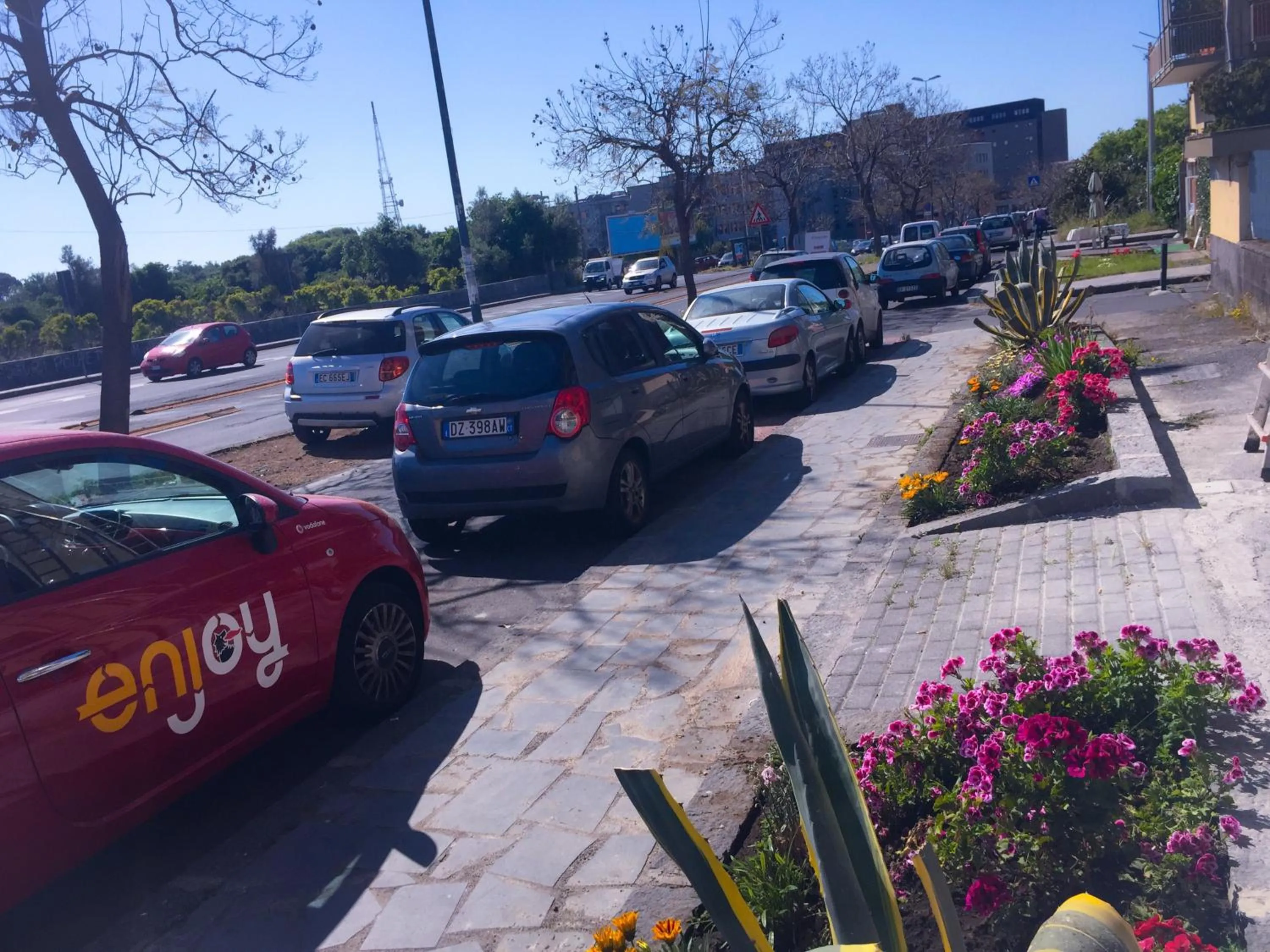 Street view in B&B Policlinico Gaspare Rodolico