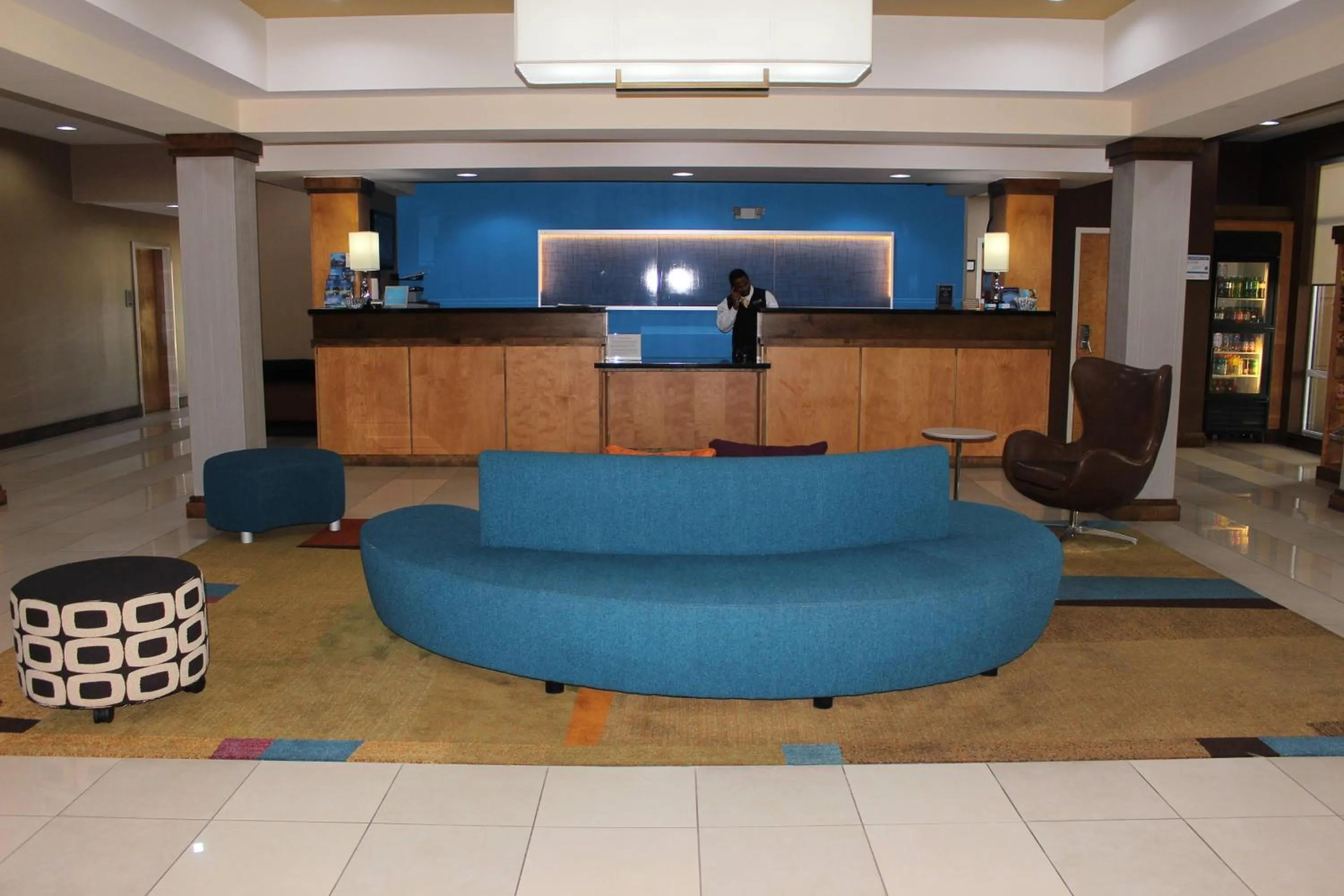 Lobby or reception in Fairfield Inn & Suites Kansas City Liberty