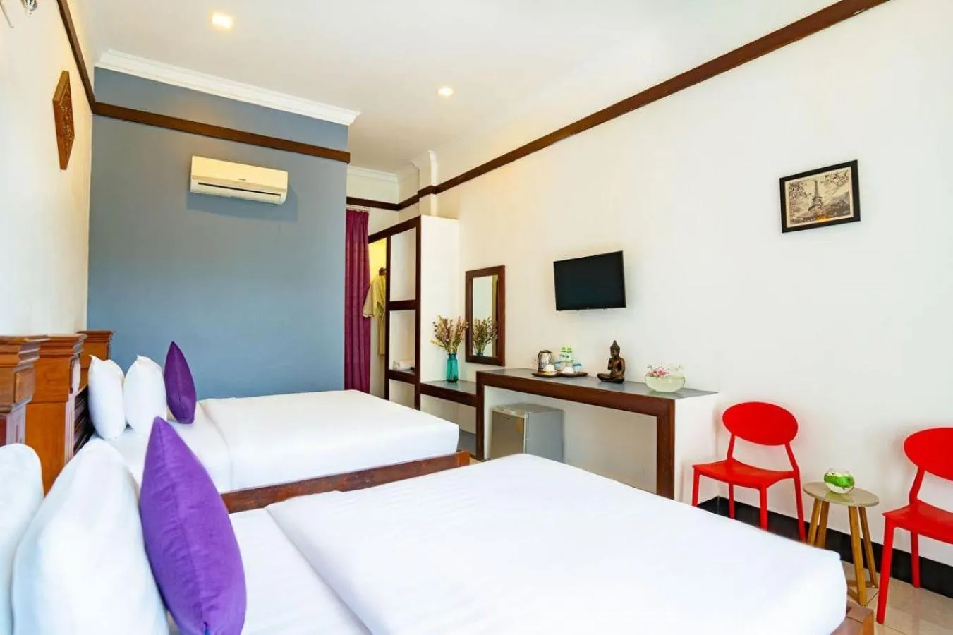 Bedroom, Bed in Kampot View Boutique