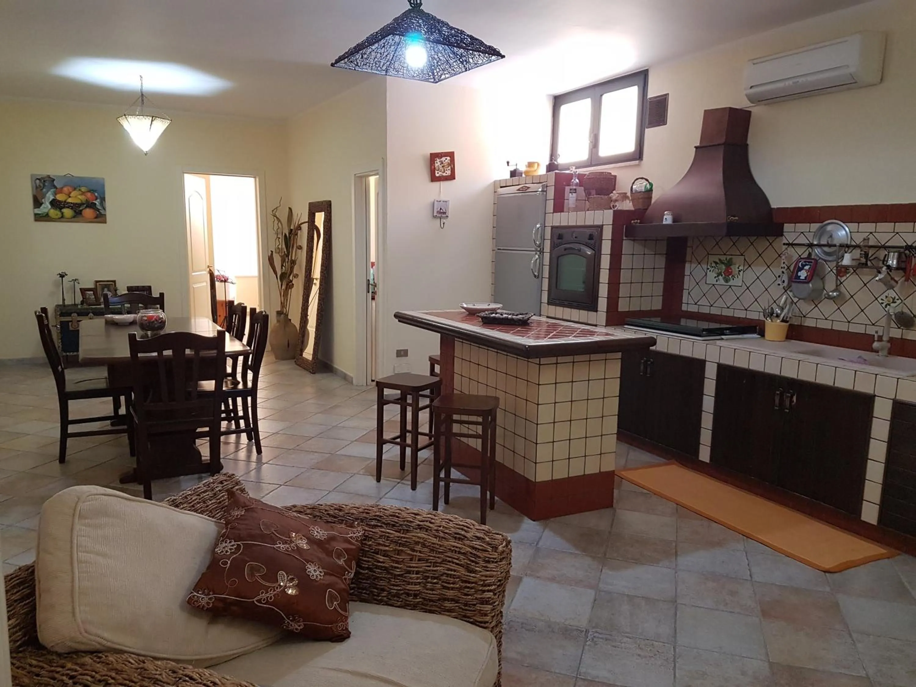 Communal kitchen in B&B Verardo