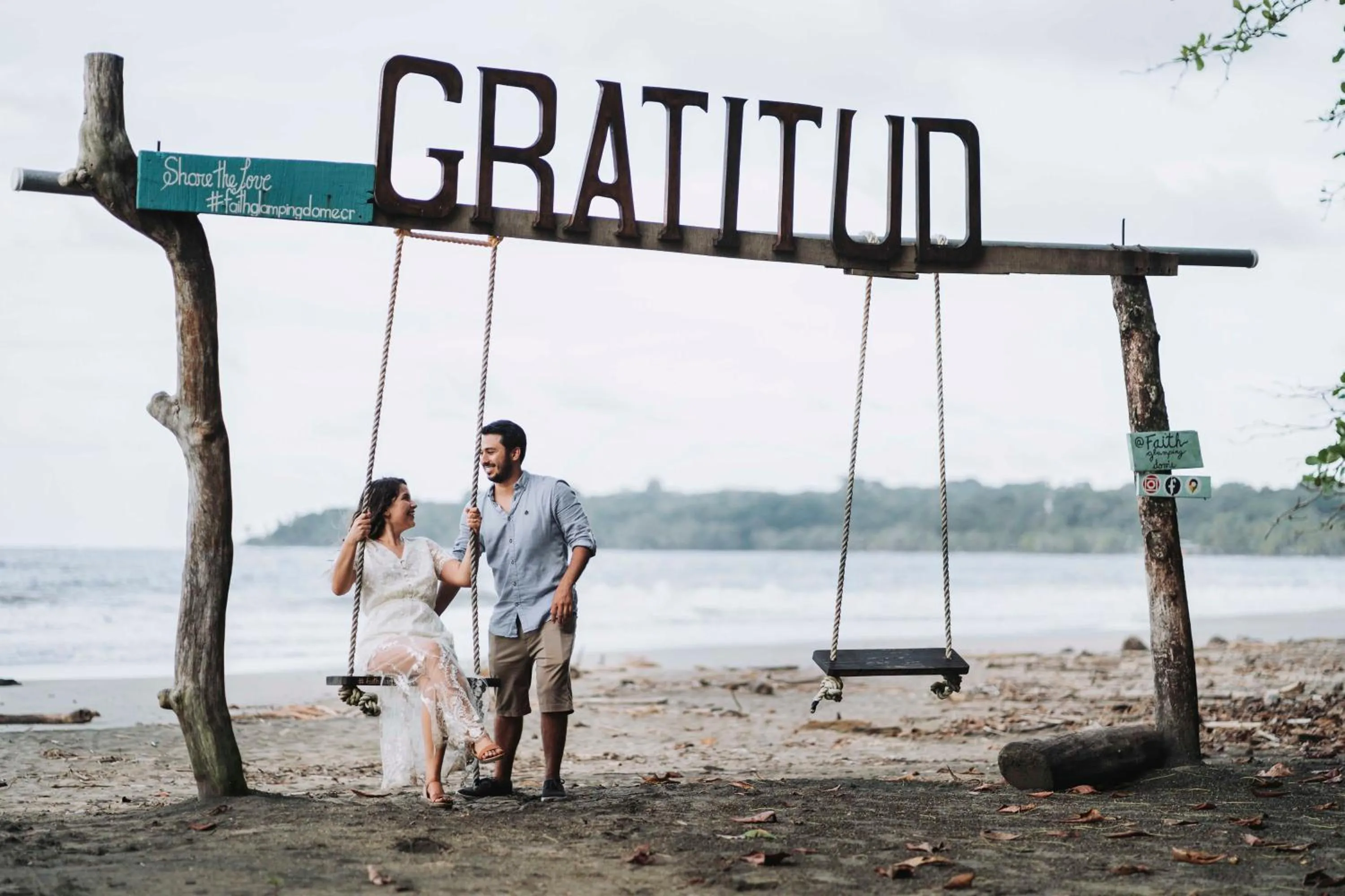 Beach in Hotel Faith Glamping Dome Costa Rica