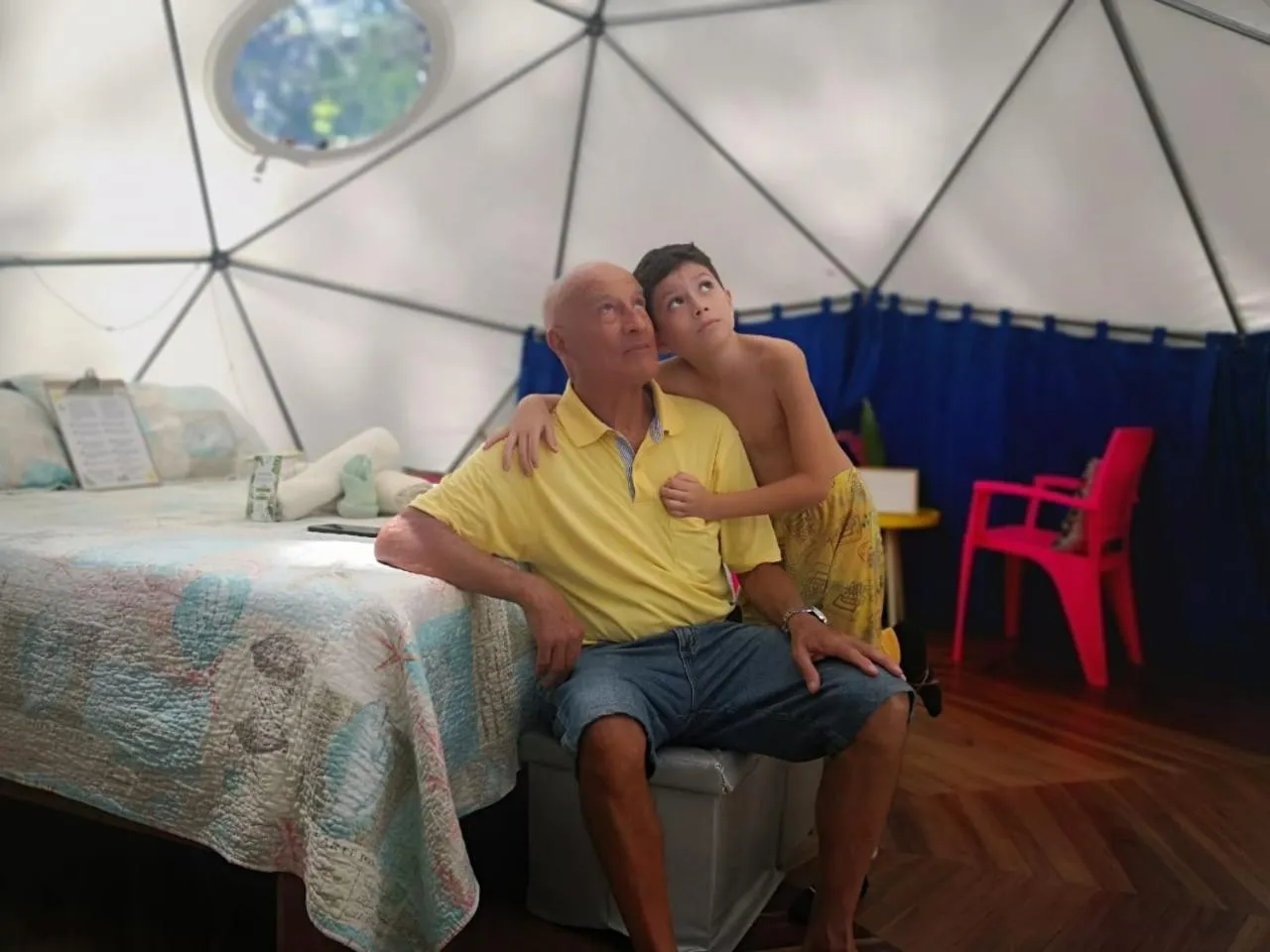 People in Hotel Faith Glamping Dome Costa Rica