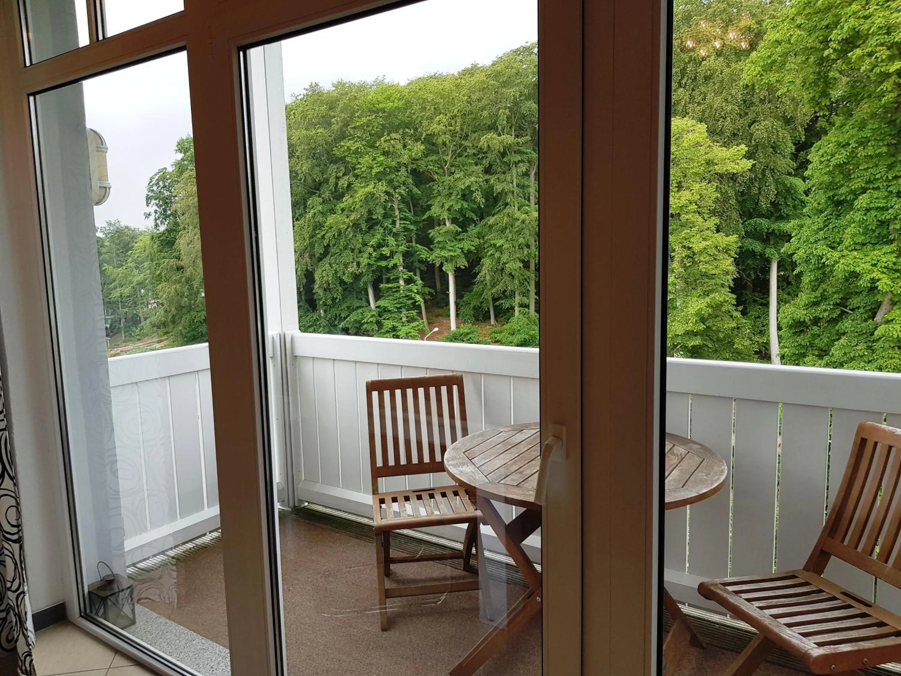 Balcony/Terrace in " Residenz Seeblick" Studio 15 Manhatten