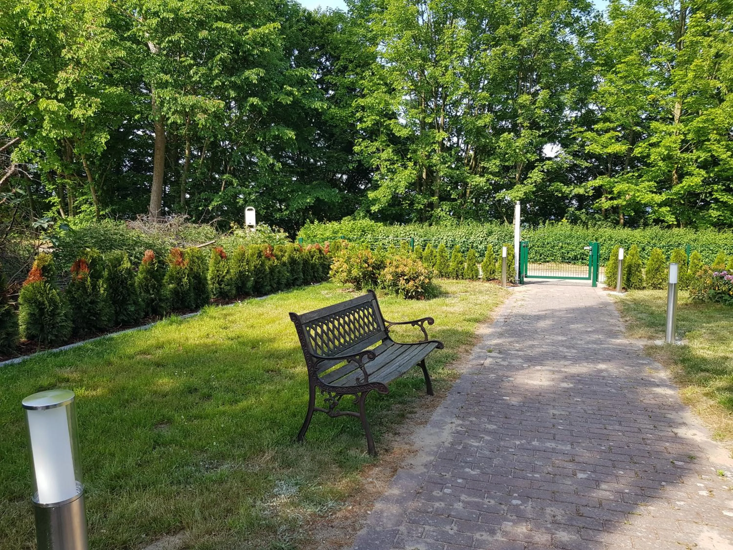 Garden in " Residenz Seeblick" Studio 15 Manhatten