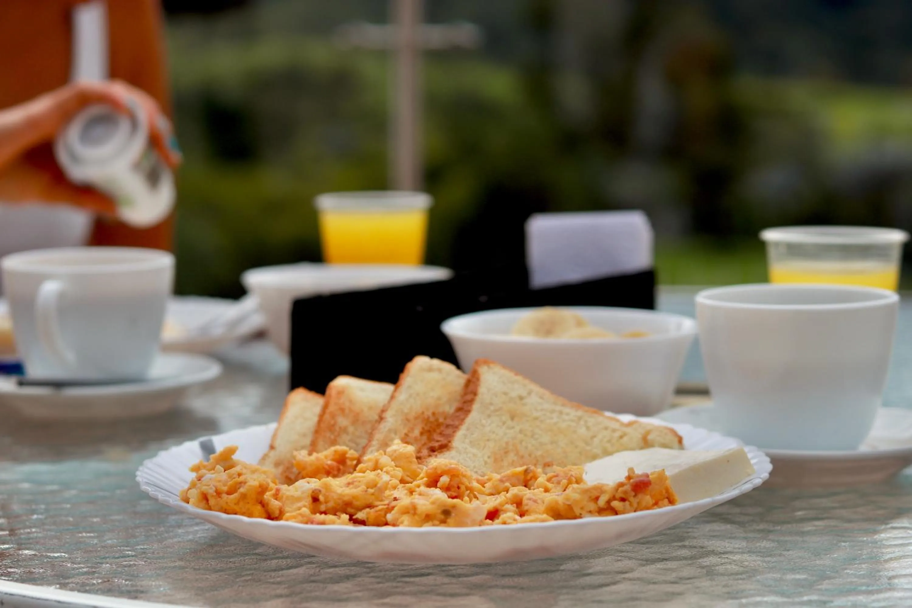 Breakfast in Hotel Boutique Palmas de Salento