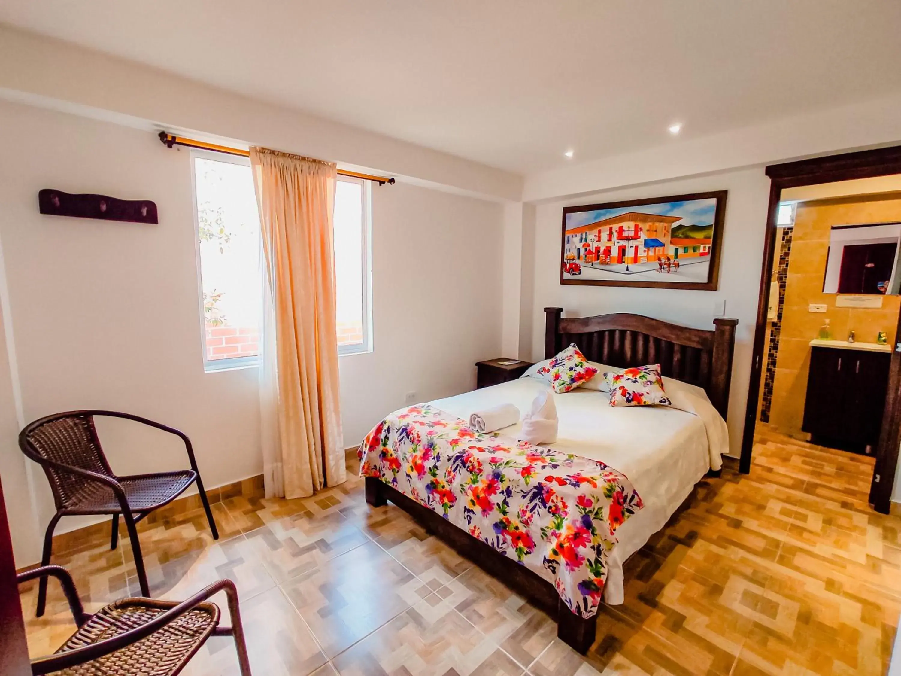 Comfort Triple Room in Hotel Boutique Palmas de Salento Comfort Triple Room in Hotel Boutique Palmas de Salento