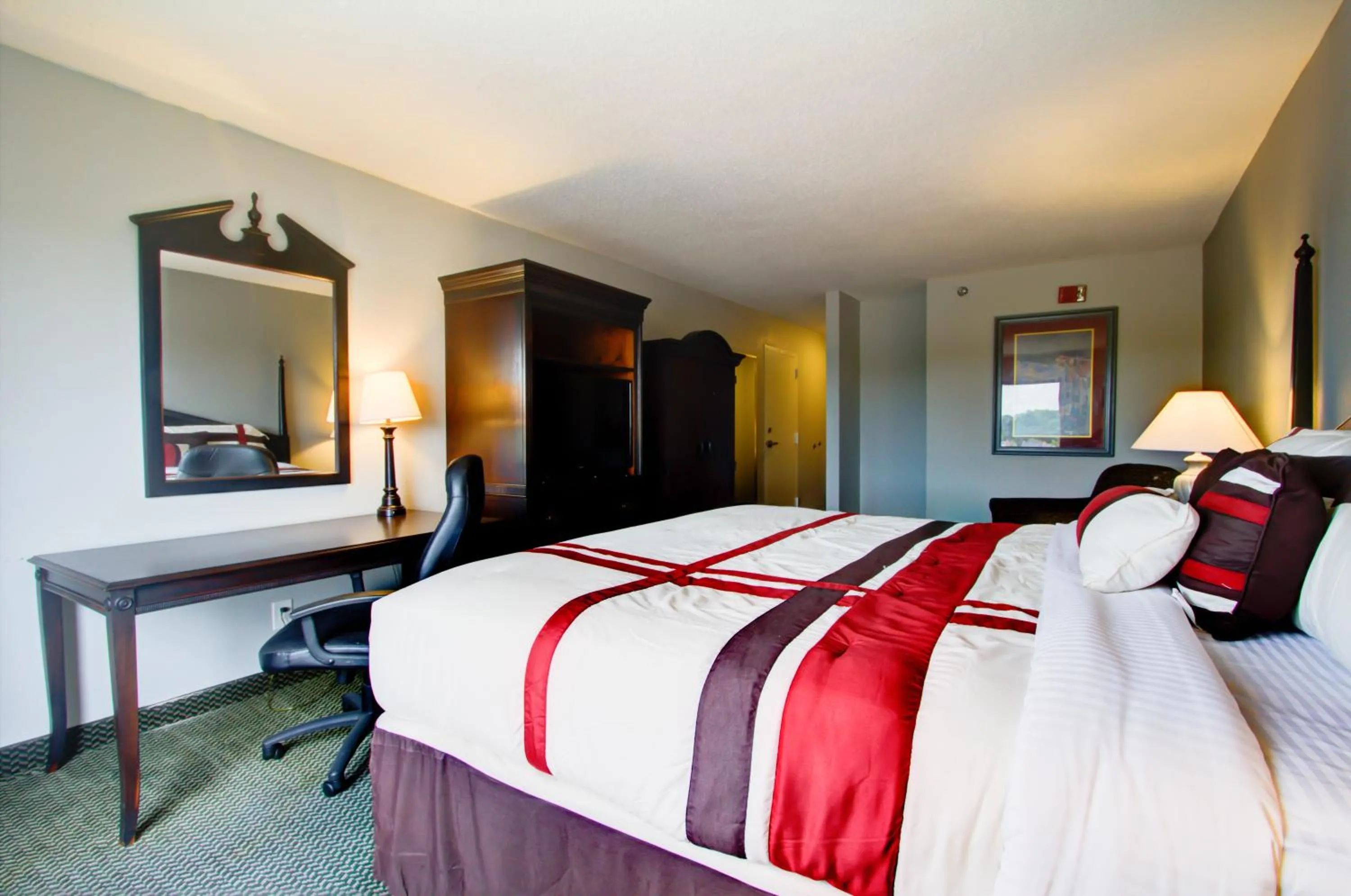 Bed in Olive Tree Hotel and Banquet halls