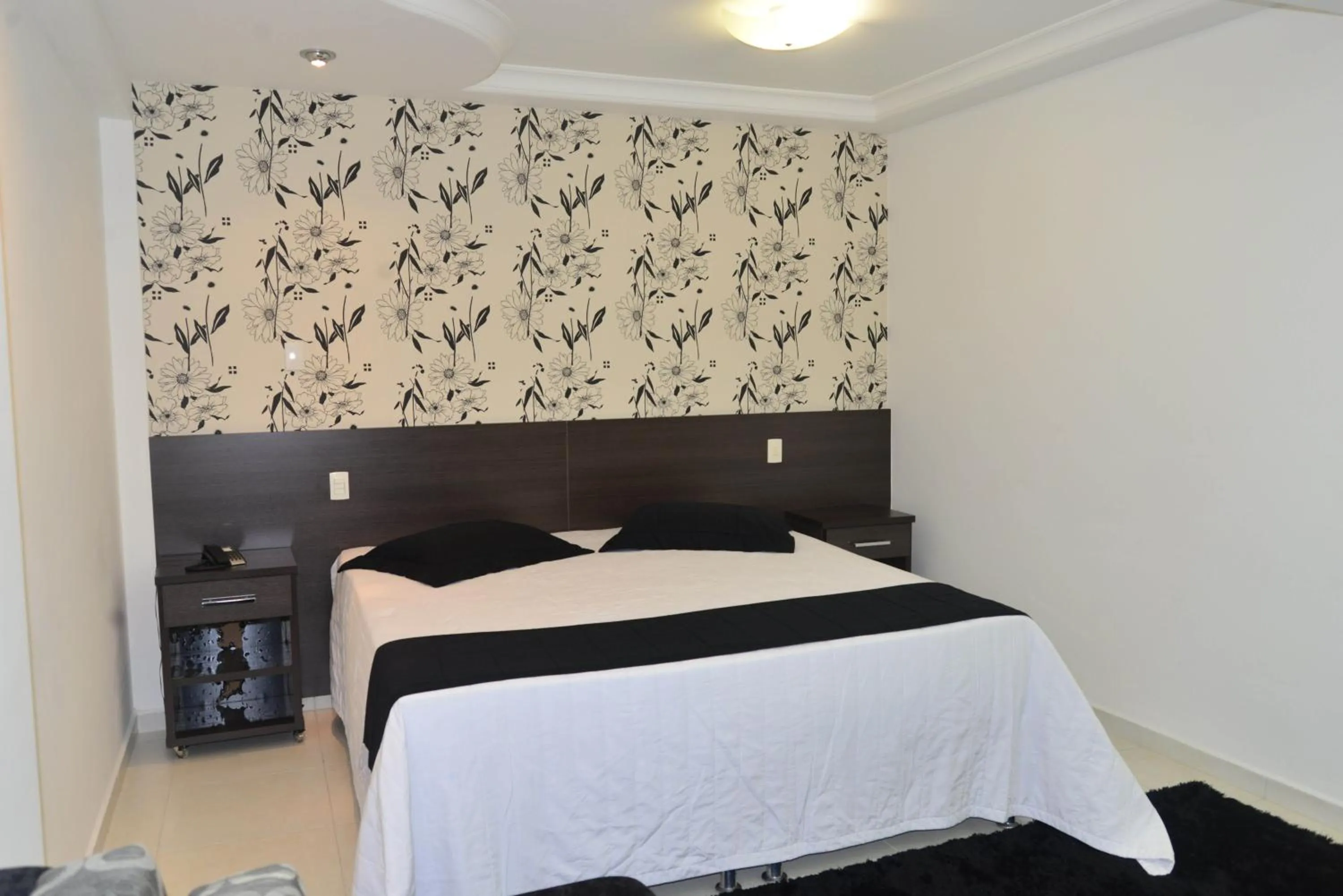 Bed in Del´Fiori Hotel