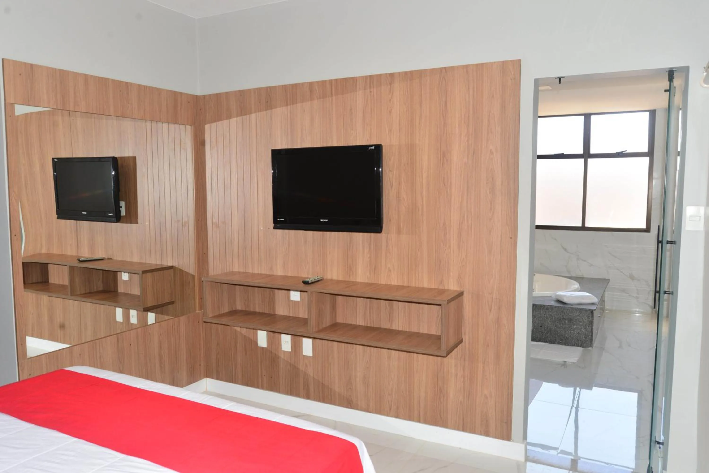 Bed in Del´Fiori Hotel