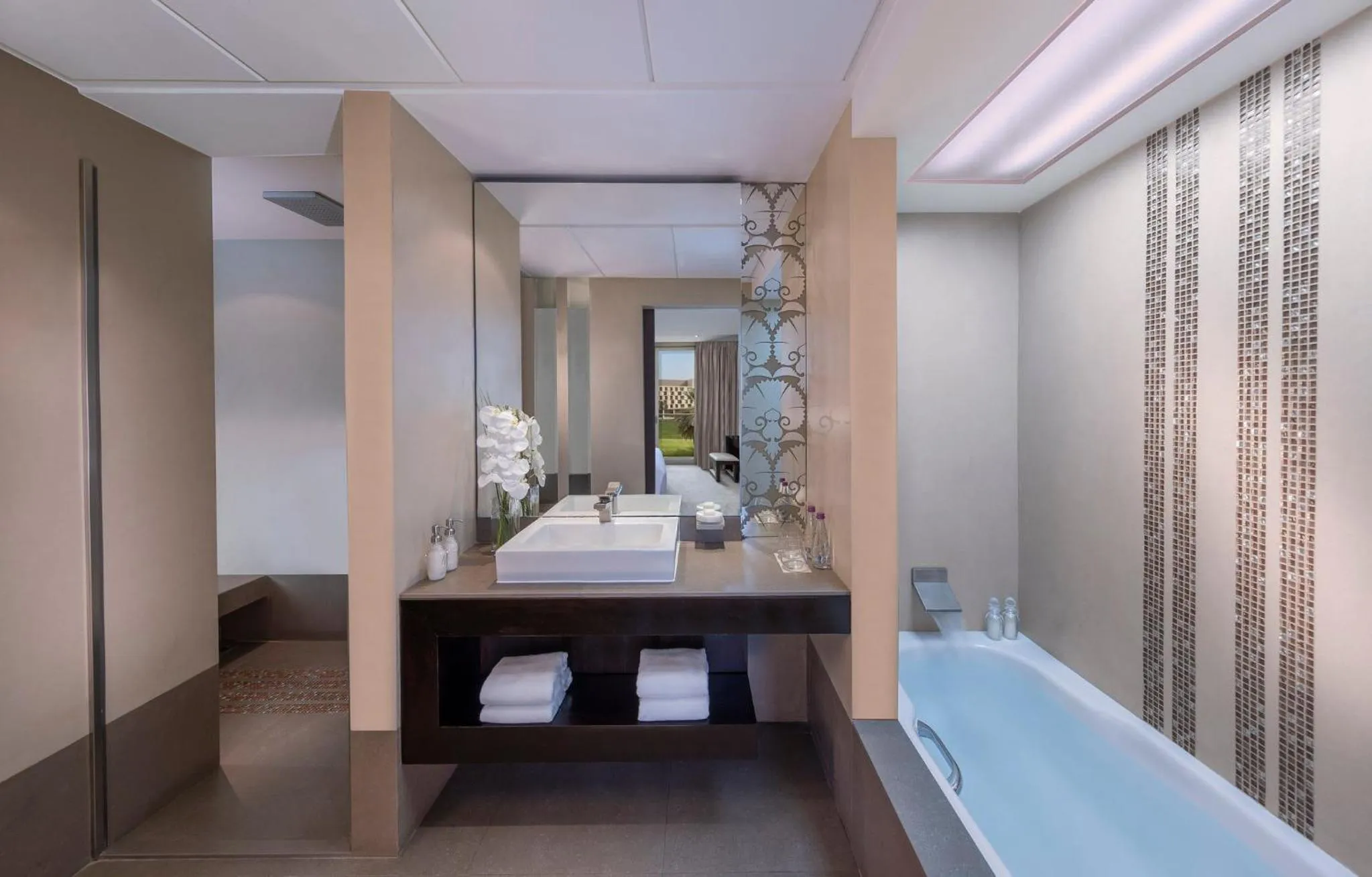Bathroom in Mandarin Oriental Al Faisaliah, Riyadh