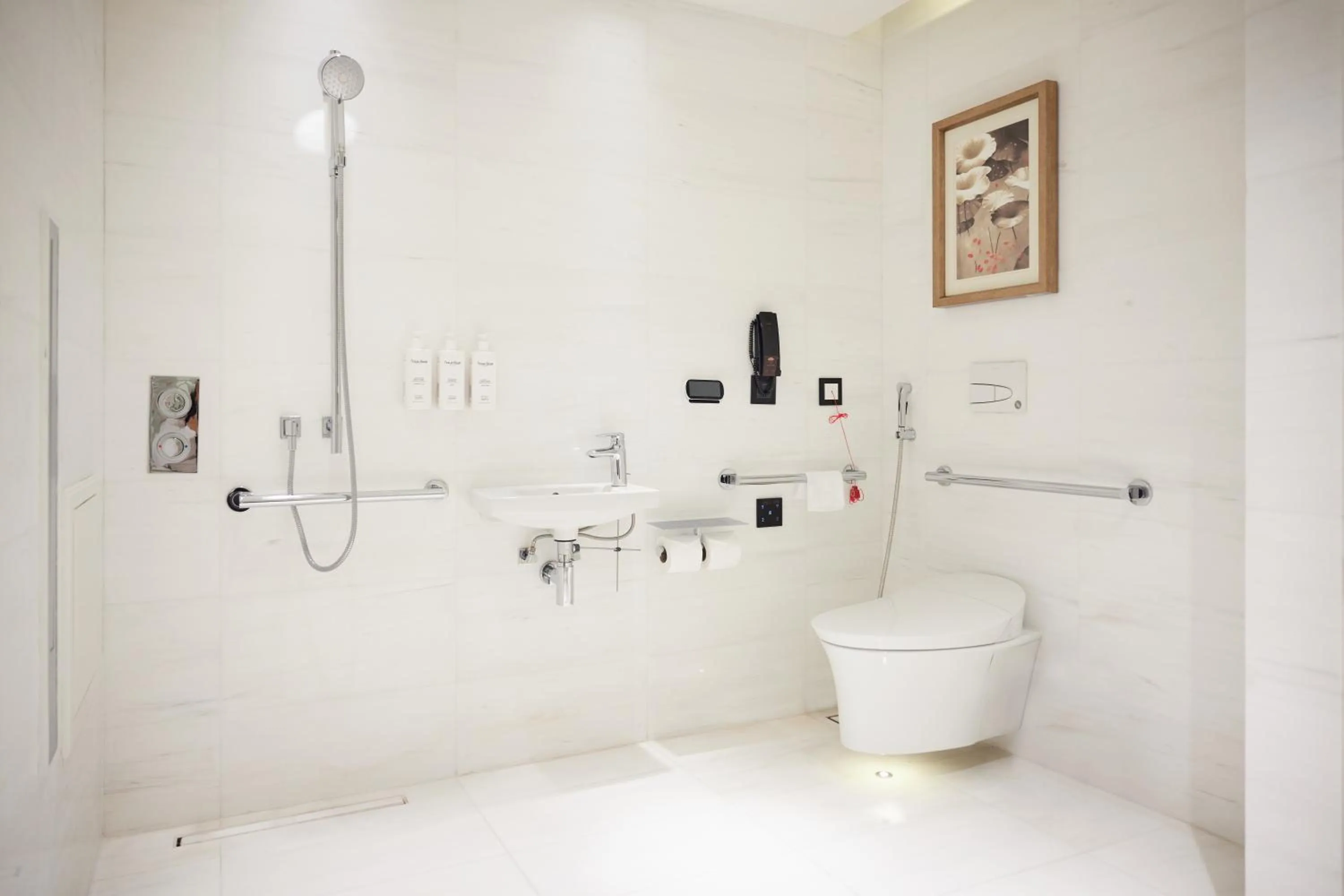 Bathroom in Mandarin Oriental Al Faisaliah, Riyadh