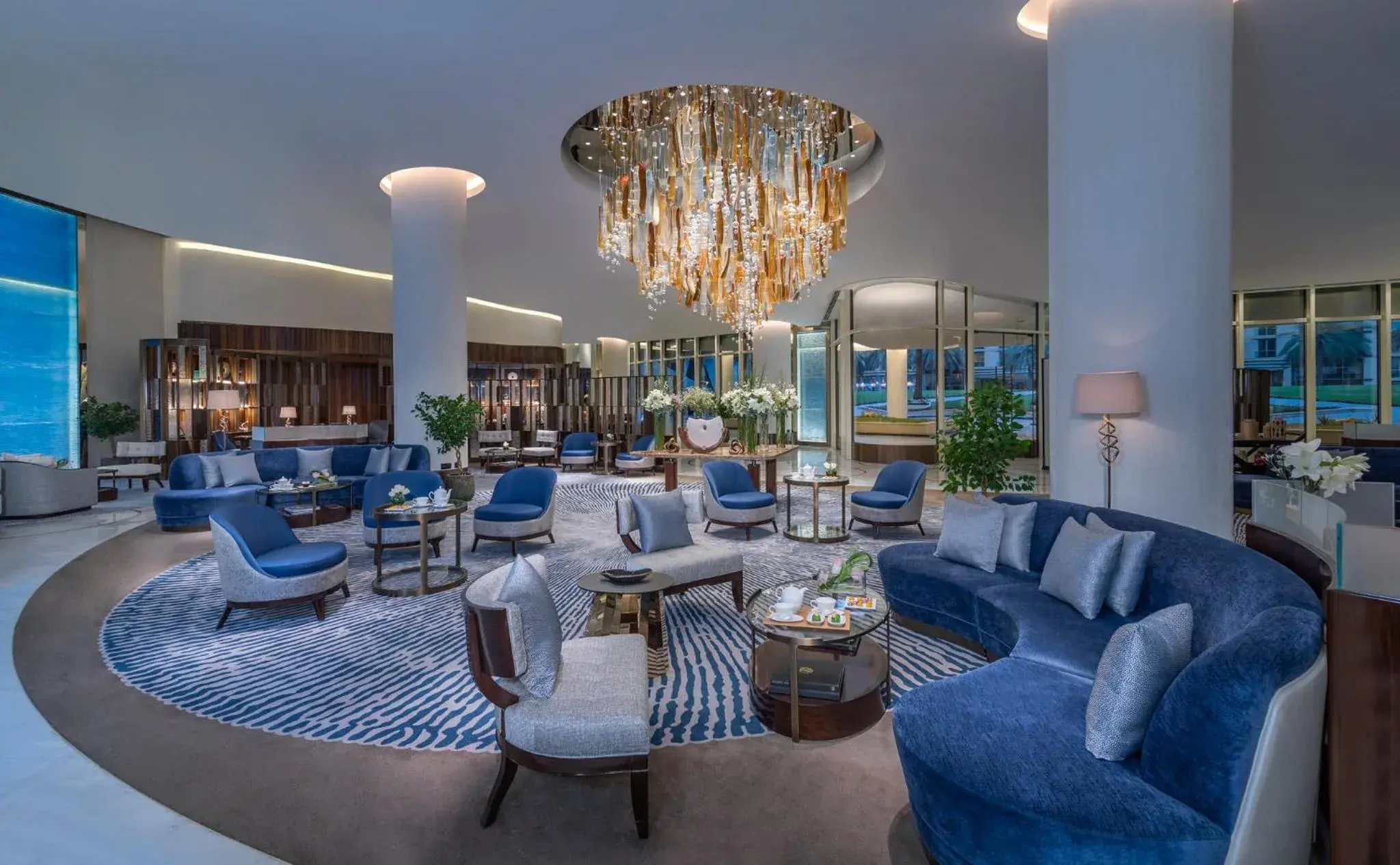 Lounge or bar in Mandarin Oriental Al Faisaliah, Riyadh Lounge or bar in Mandarin Oriental Al Faisaliah, Riyadh