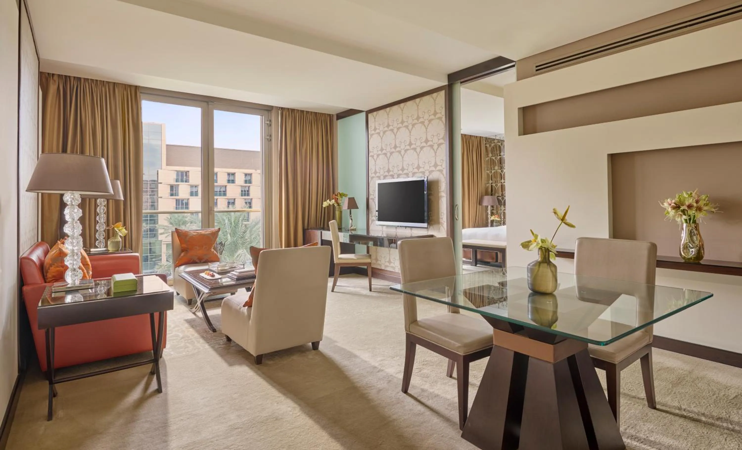 Living room in Mandarin Oriental Al Faisaliah, Riyadh