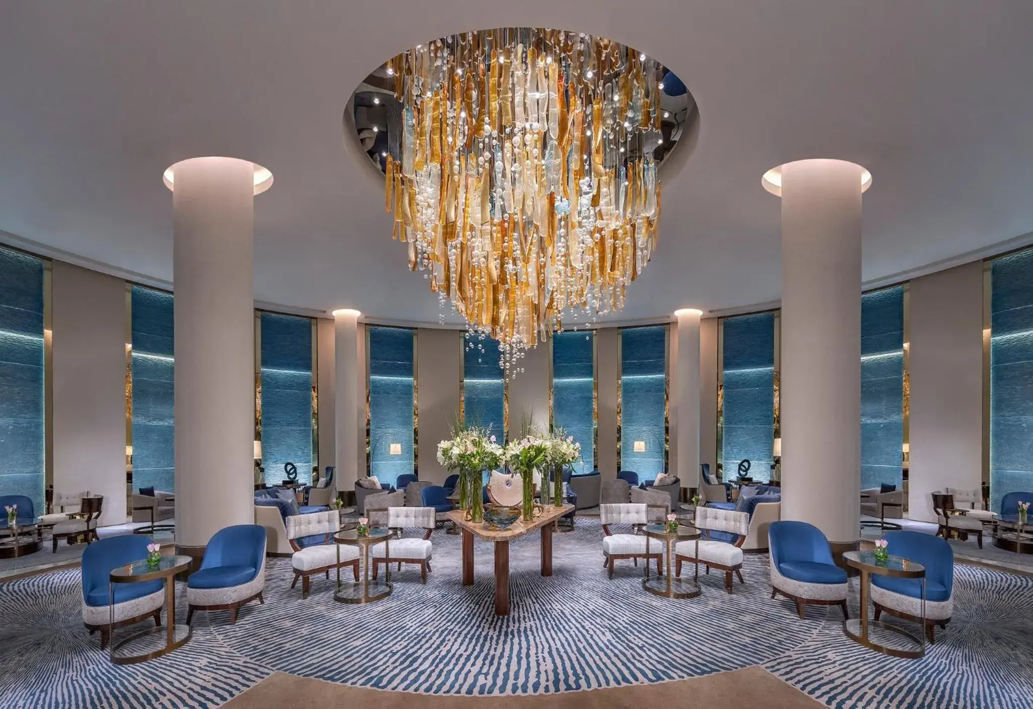 Lounge or bar in Mandarin Oriental Al Faisaliah, Riyadh Lounge or bar in Mandarin Oriental Al Faisaliah, Riyadh