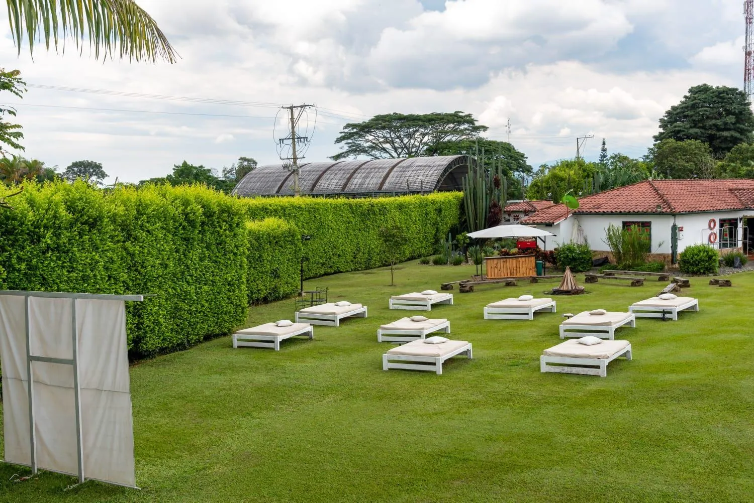 Area and facilities in Hotel Campestre Cafe Cafe