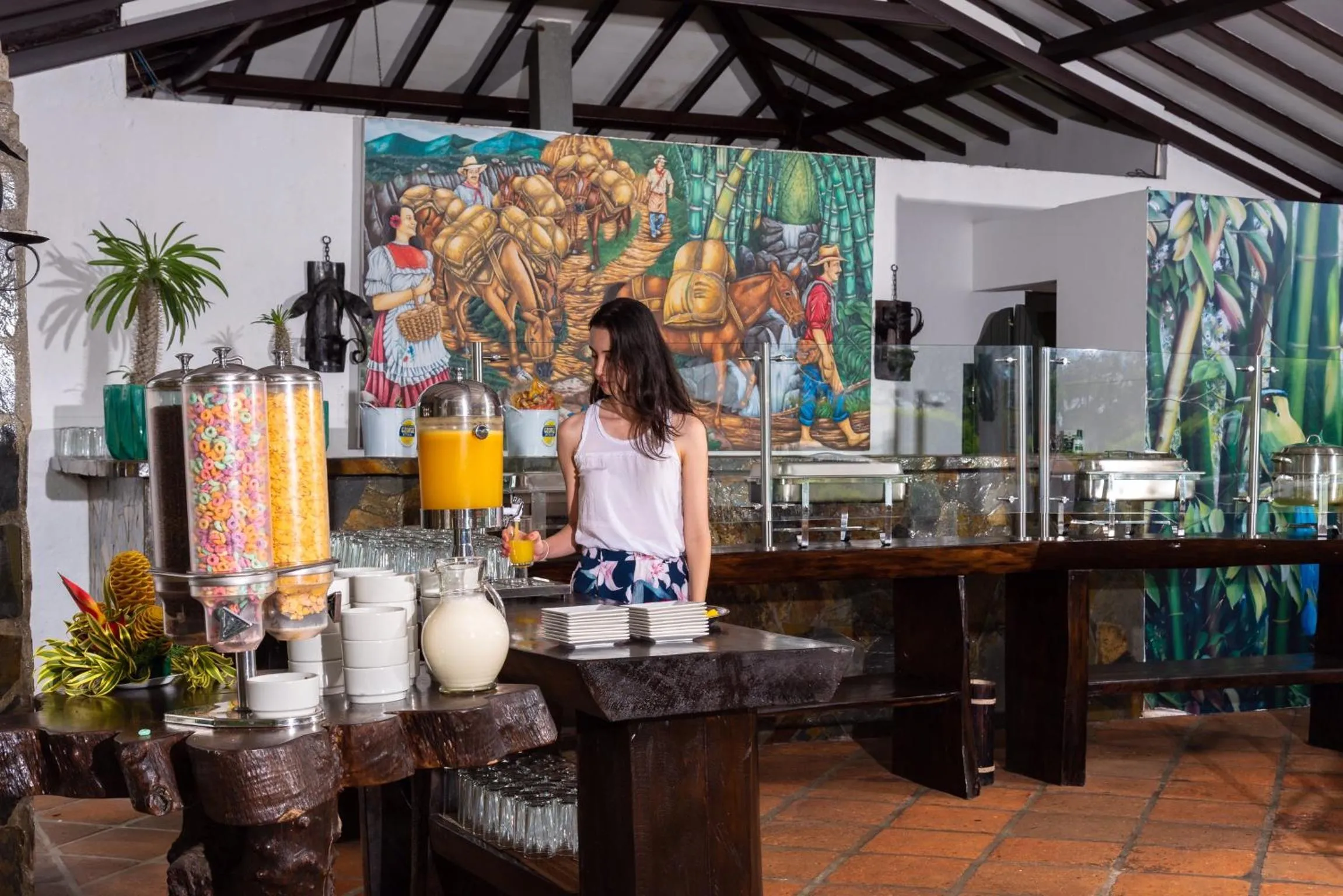 Restaurant/places to eat in Hotel Campestre Cafe Cafe