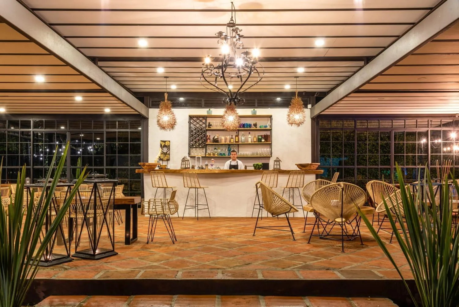 Lounge or bar in Hotel Campestre Cafe Cafe