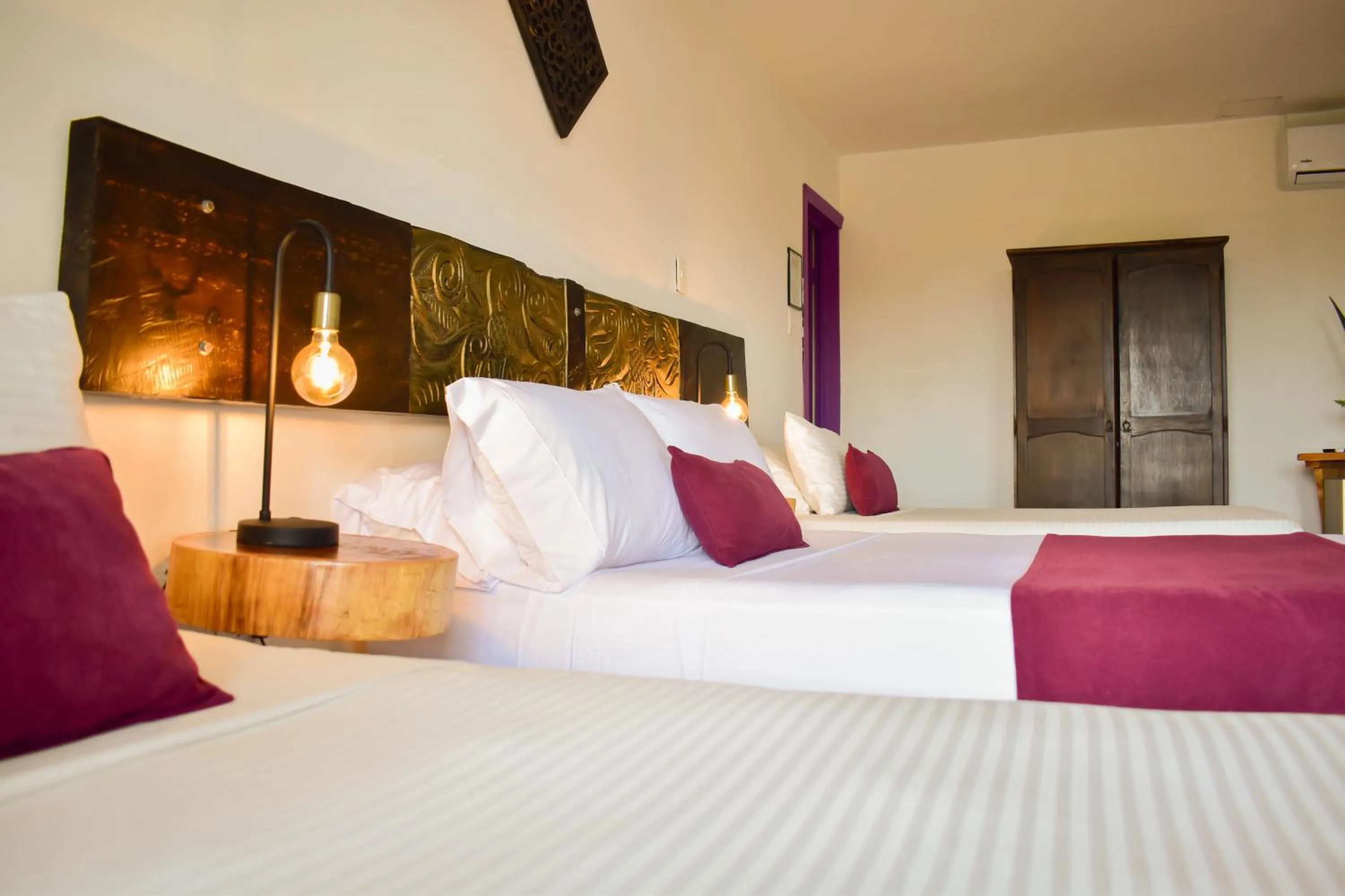 Bed in Hotel Campestre Cafe Cafe