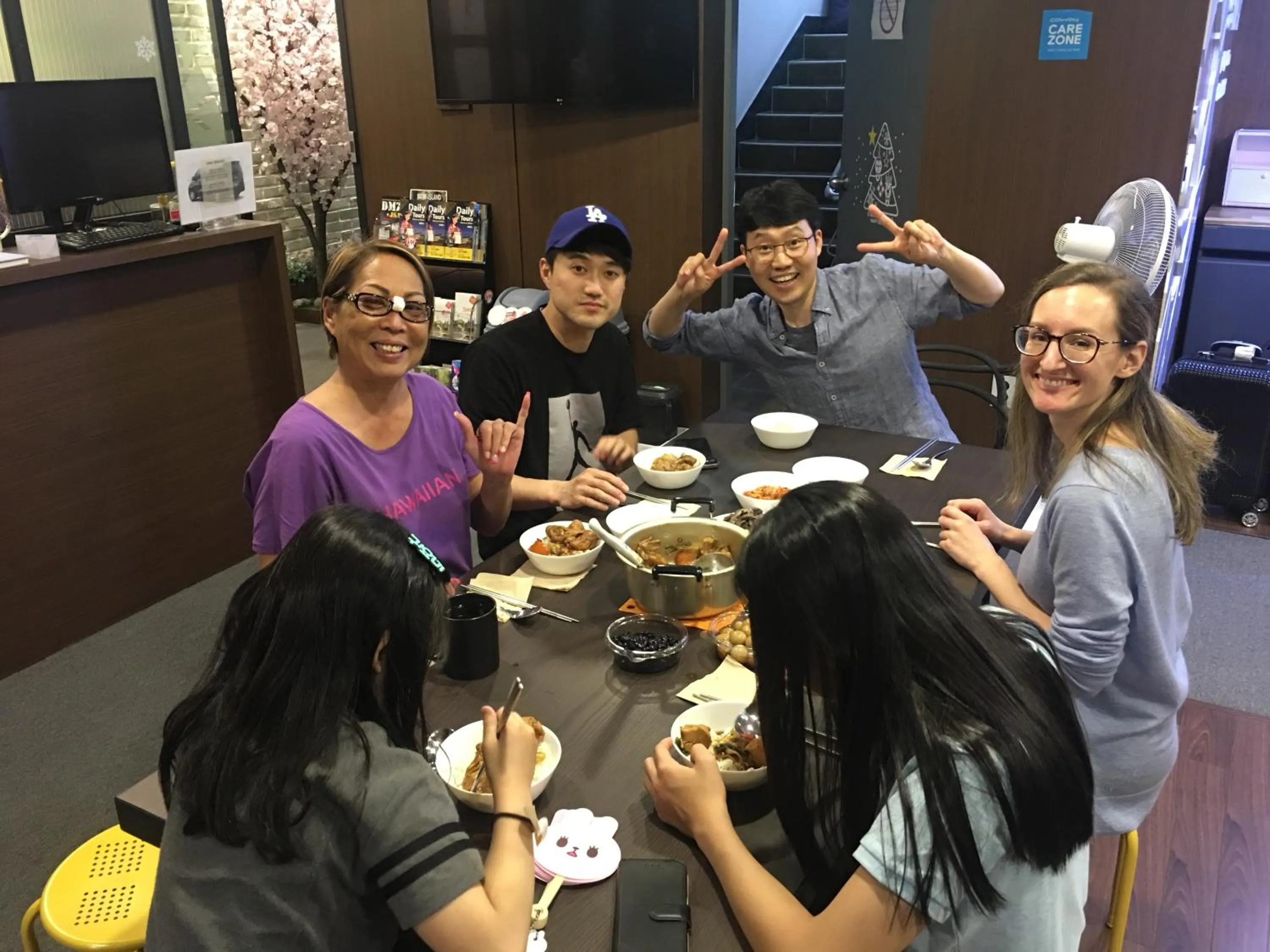 People in Philstay Myeongdong Station