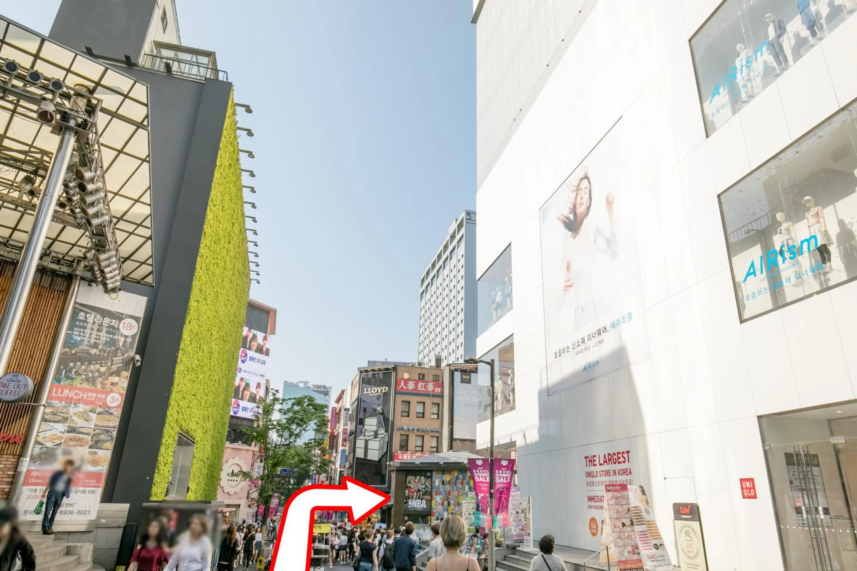 Neighbourhood in Philstay Myeongdong Station