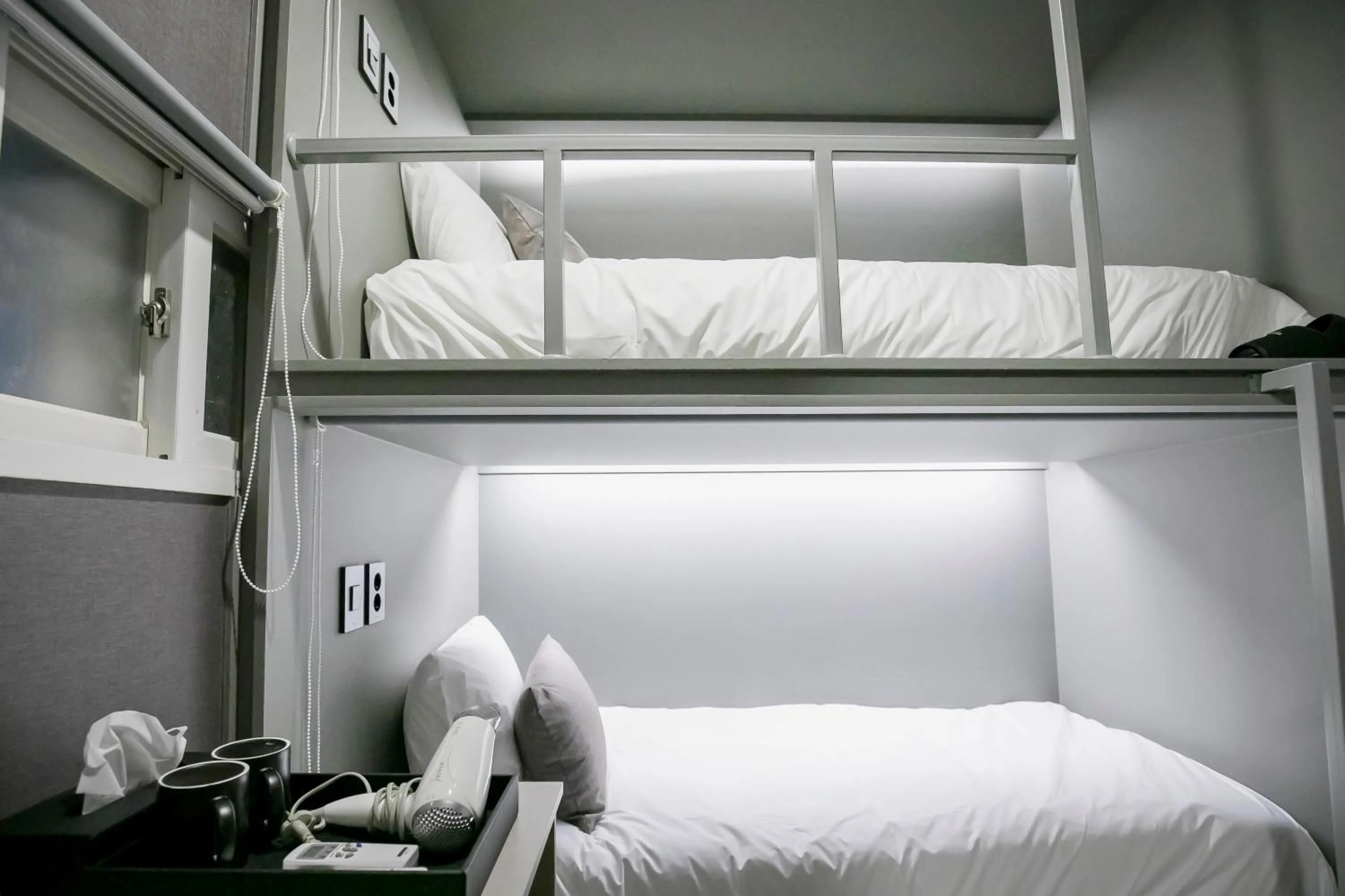 Bed in Philstay Myeongdong Station