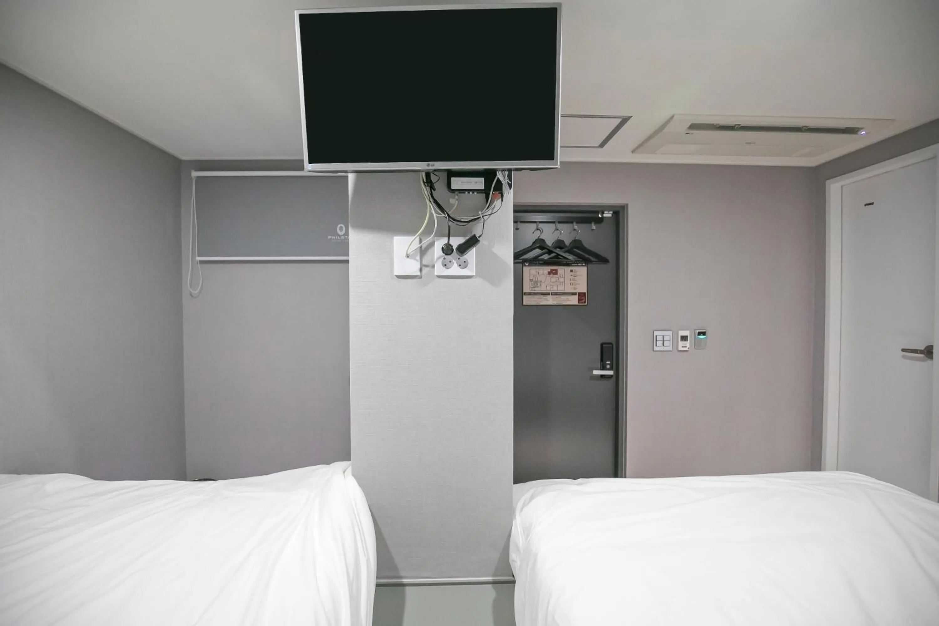 Bed in Philstay Myeongdong Station