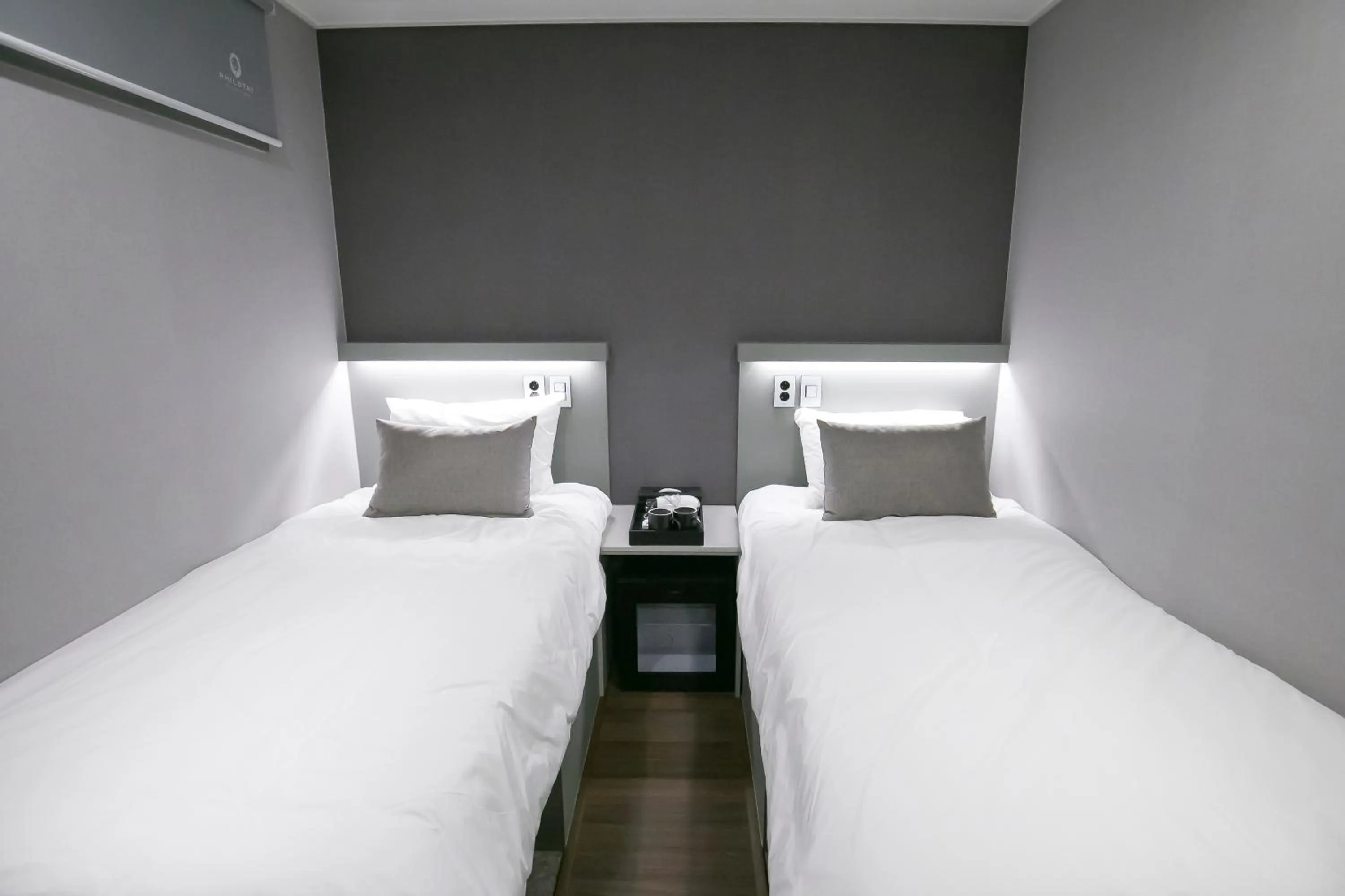 Bed in Philstay Myeongdong Station