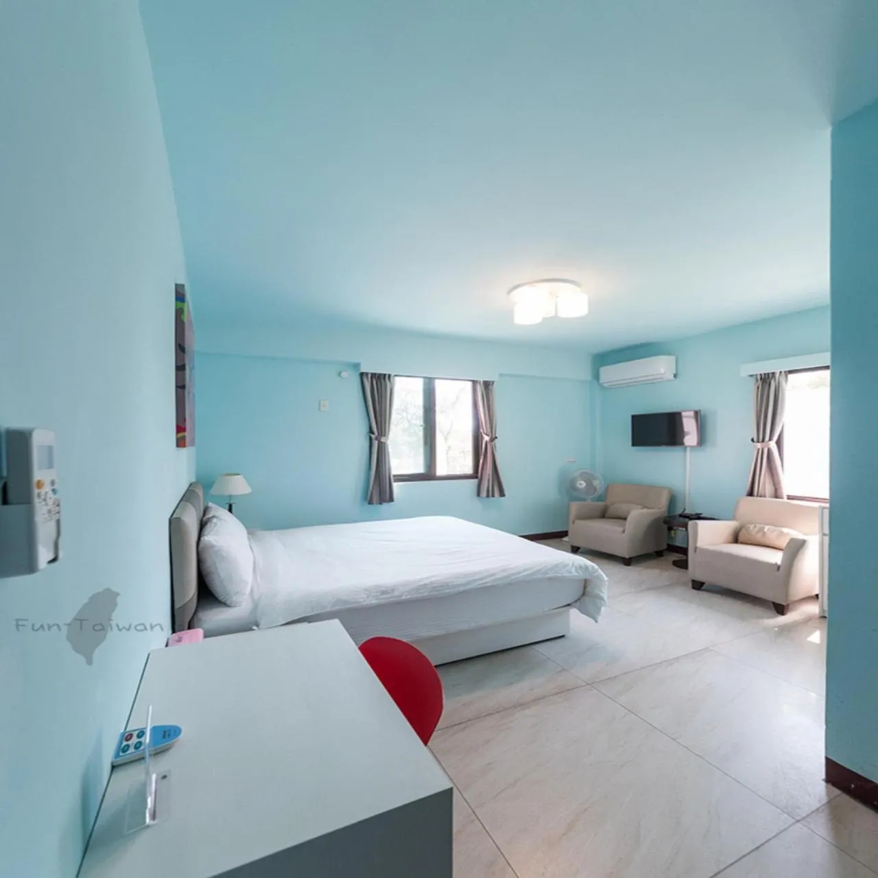 Bed in Kinmen Line In Bed and Breakfast