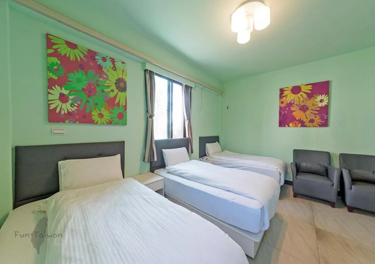 Bed in Kinmen Line In Bed and Breakfast